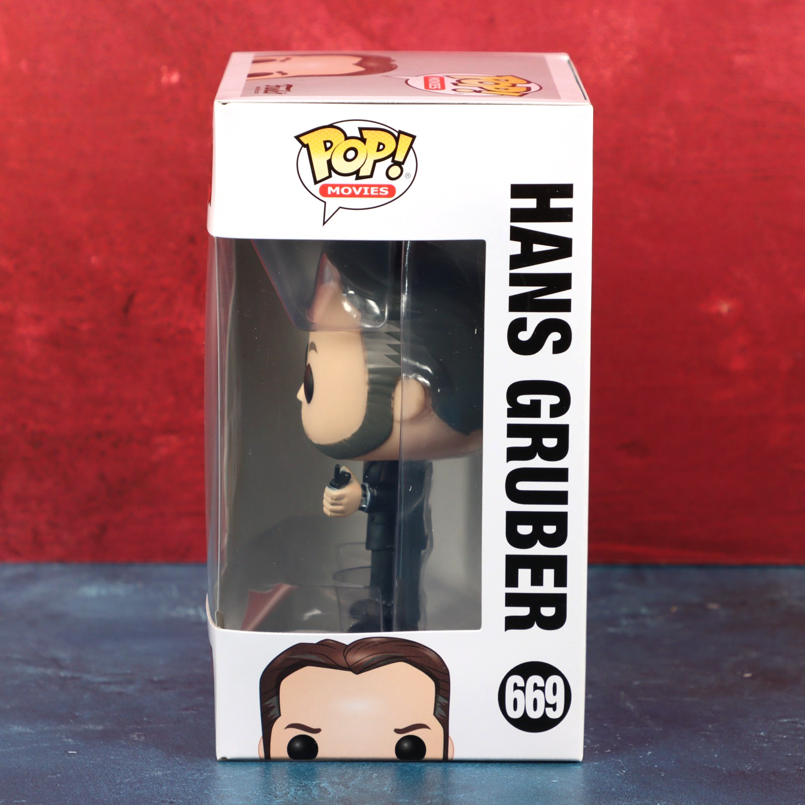 Funko Pop Vinyl Die Hard 669 Hans Gruber Alan Rickman 2018 With Protector