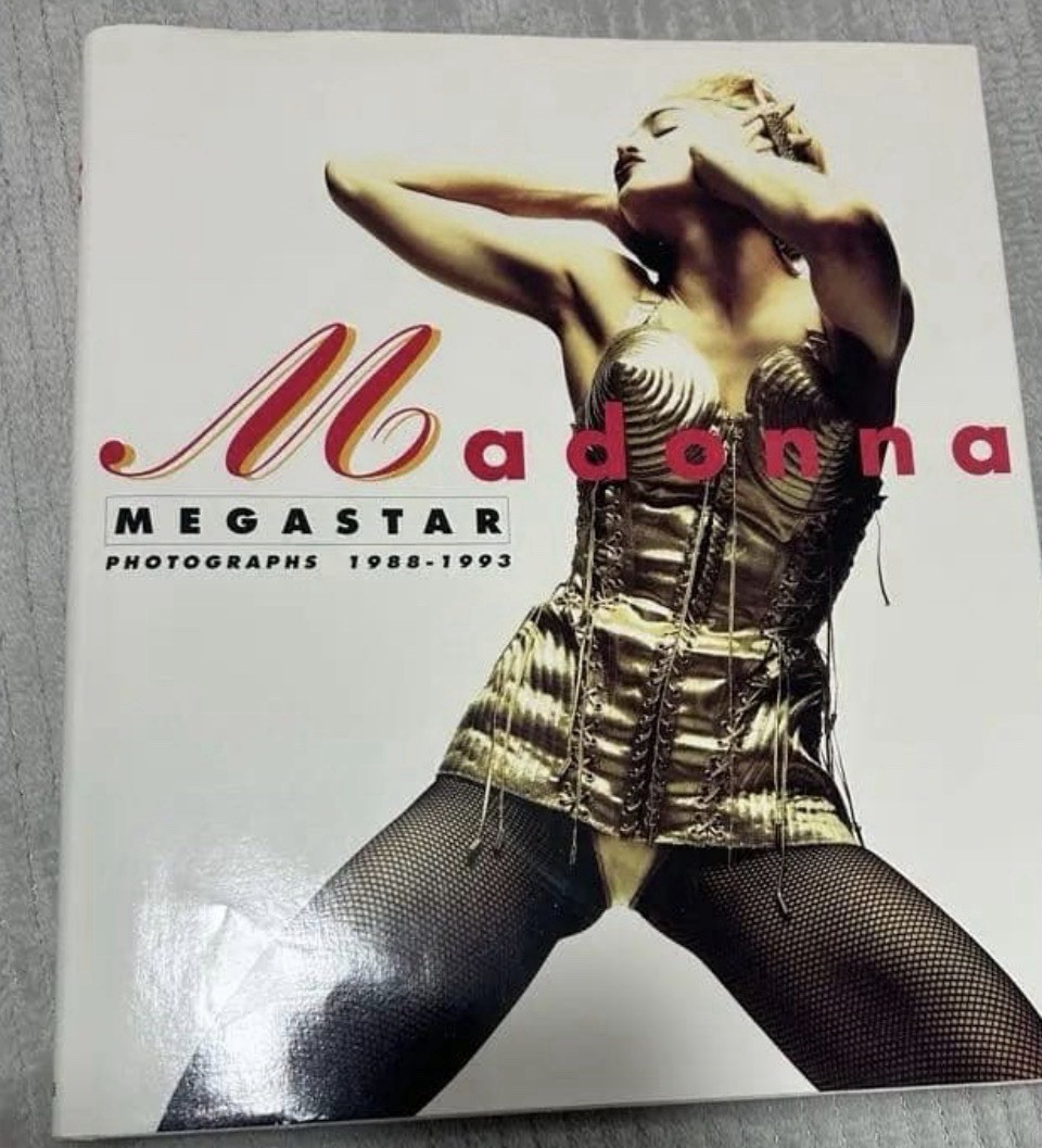 Madonna Megastar Photographs 1988-1993 Japanese Edition Photo Book 200 Pages