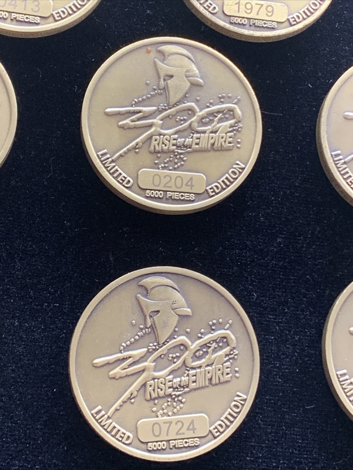 300 Rise Of An Empire Limited Edition Challenge Coin XXXX/5000