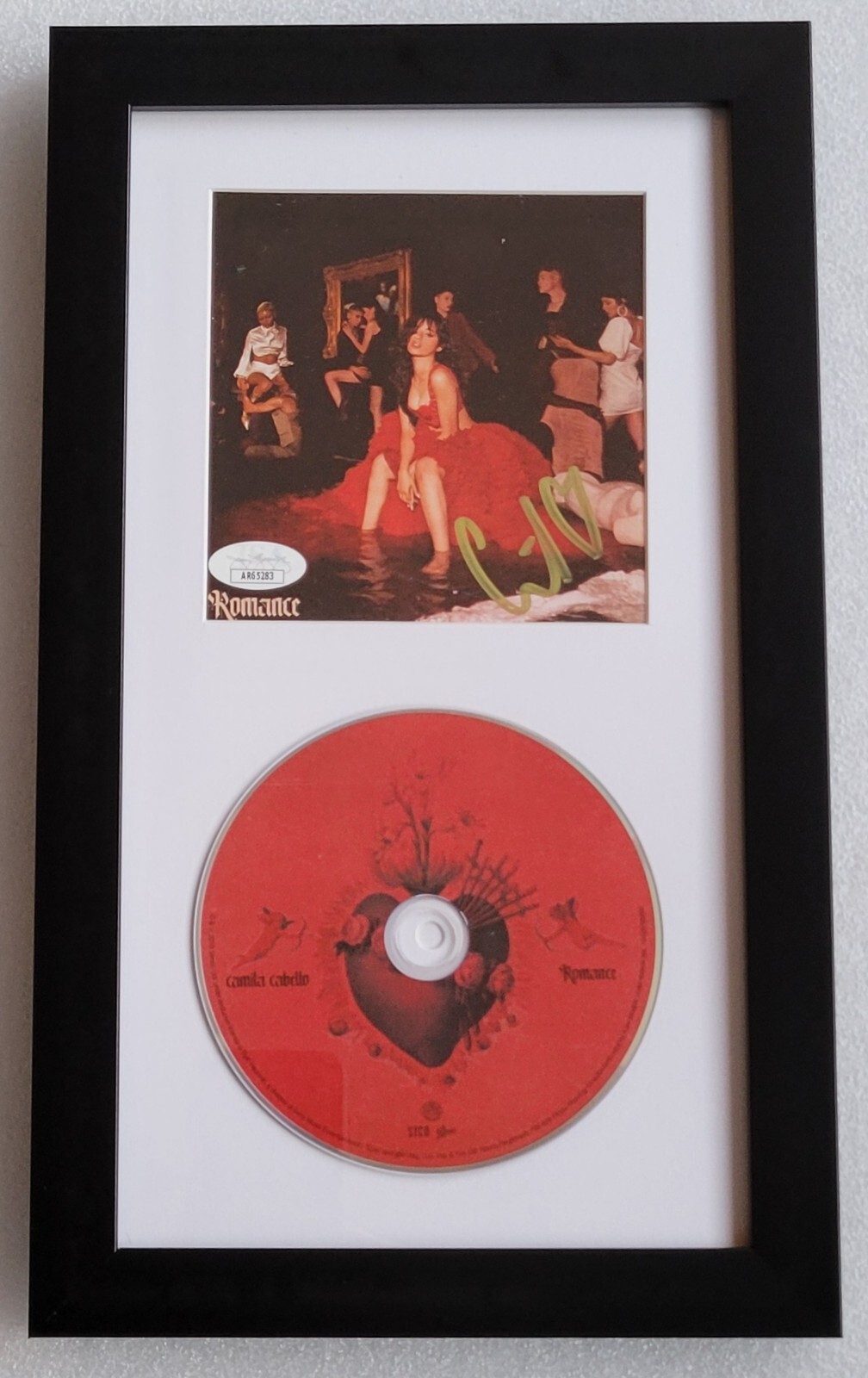 CAMILA CABELLO CD DISPLAY JSA CERTIFIED COA SIGNED ROMANCE MUSIC AUTOGRAPHED