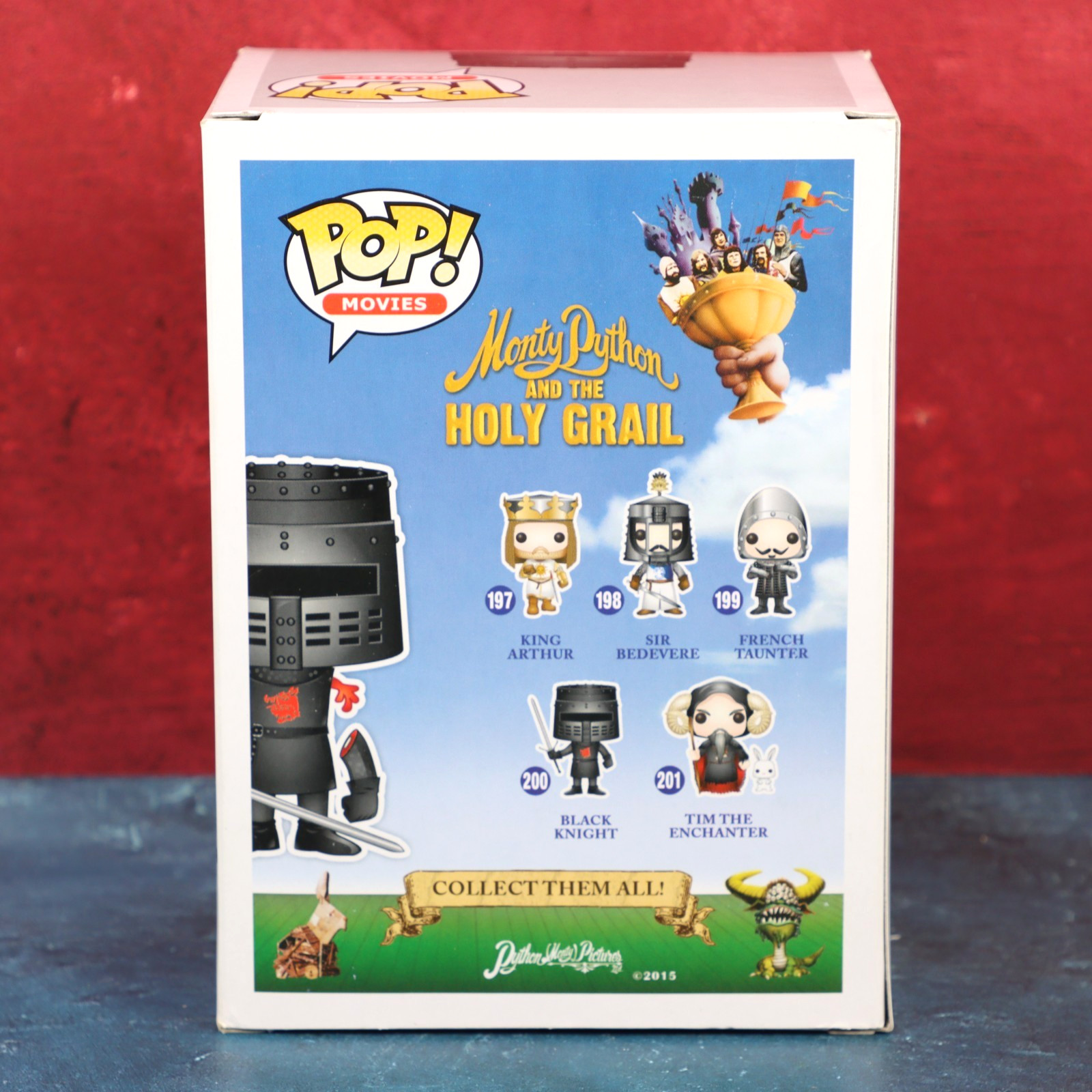 Funko Pop Monty Python 246 Black Knight John Cleese Signed JSA COA W/ Protector