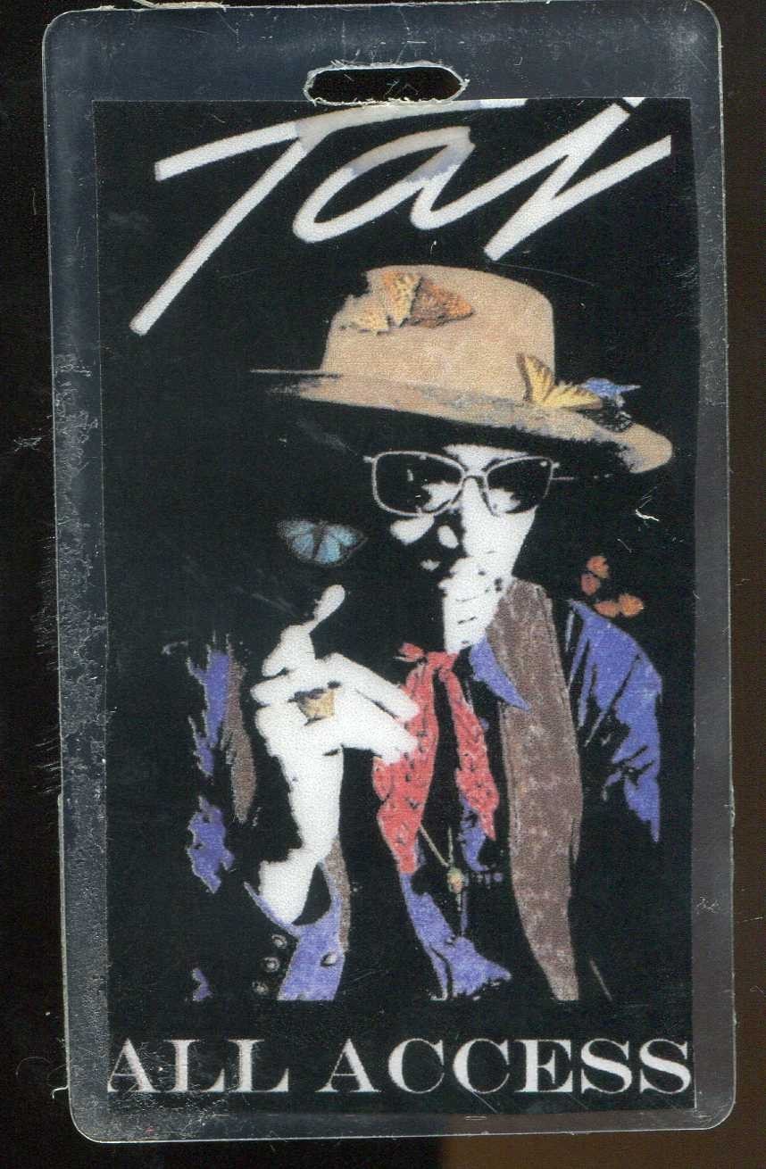 Vintage Taj Mahal Concert Laminate All Access Backstage Pass