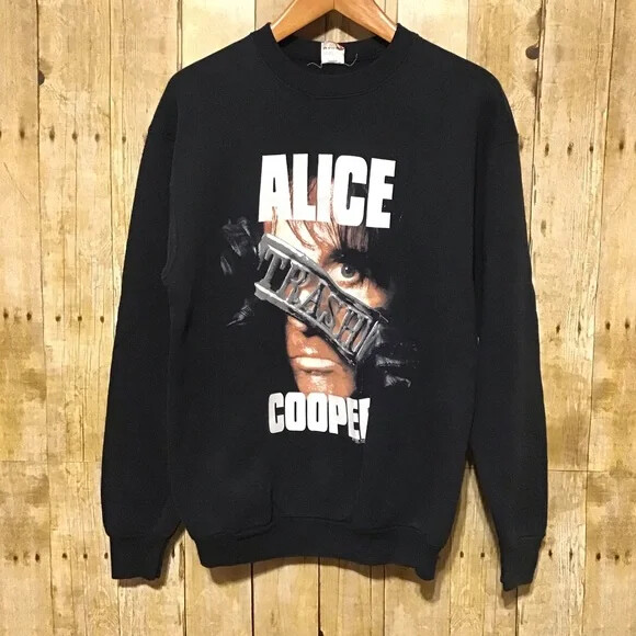 Vintage Alice Cooper Trash Tour 1989 Sweatshirt XL