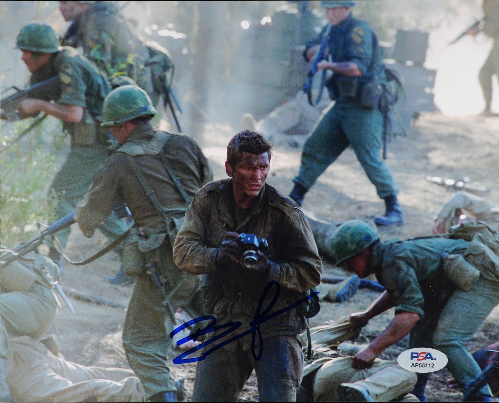 BARRY PEPPER SIGNED AUTOGRAPHED 8X10 PHOTO SAVING PRIVATE RYAN RARE PSA COA