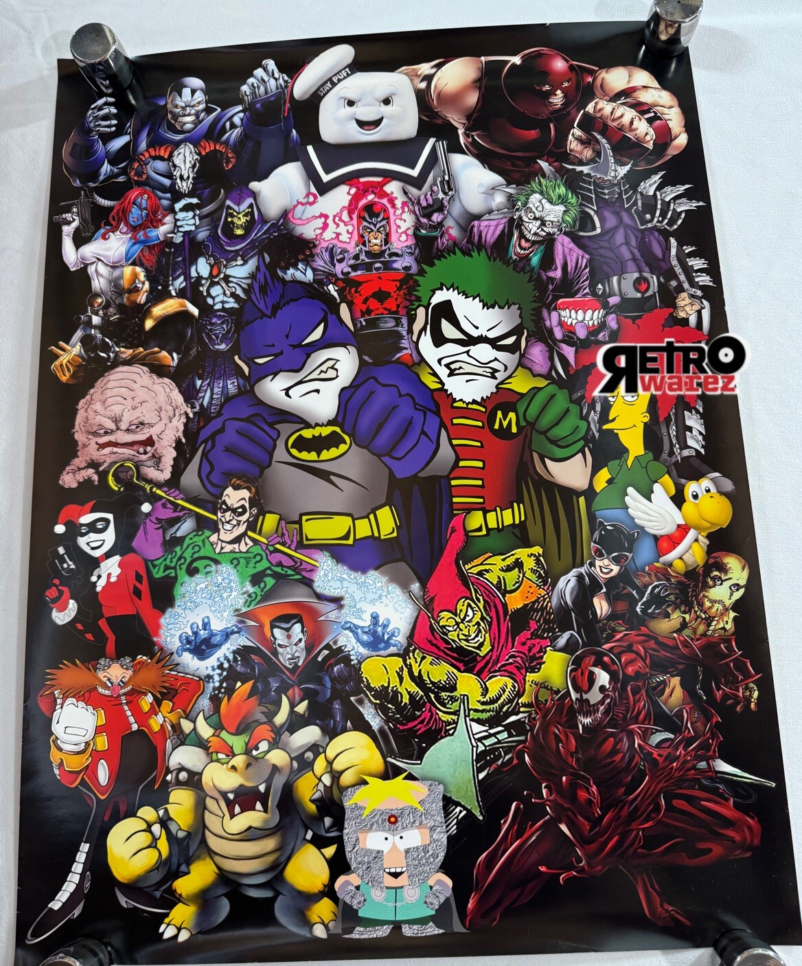 Twiztid Super Villains Poster 18×24” marvel dc comics South Park Ghostbusters