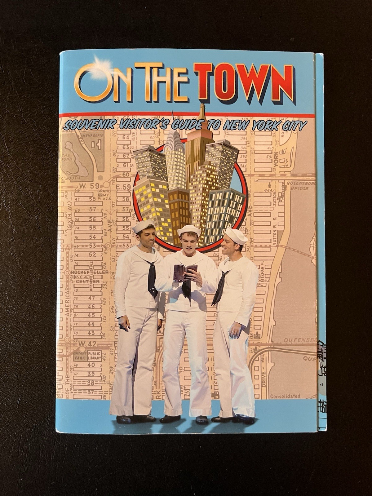 On the Town Tony Voter Booklet Rare Broadway Promo w/ Fold-Out Posters