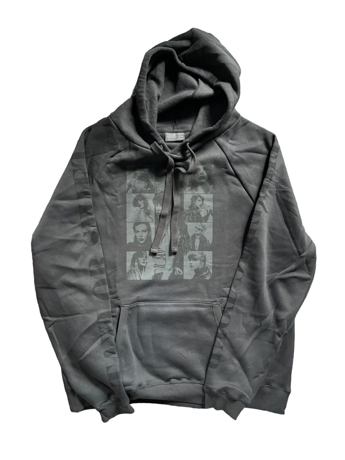 IN HAND Official Taylor Swift The Eras Tour US Dates Black Hoodie S/M/L/XL NEW