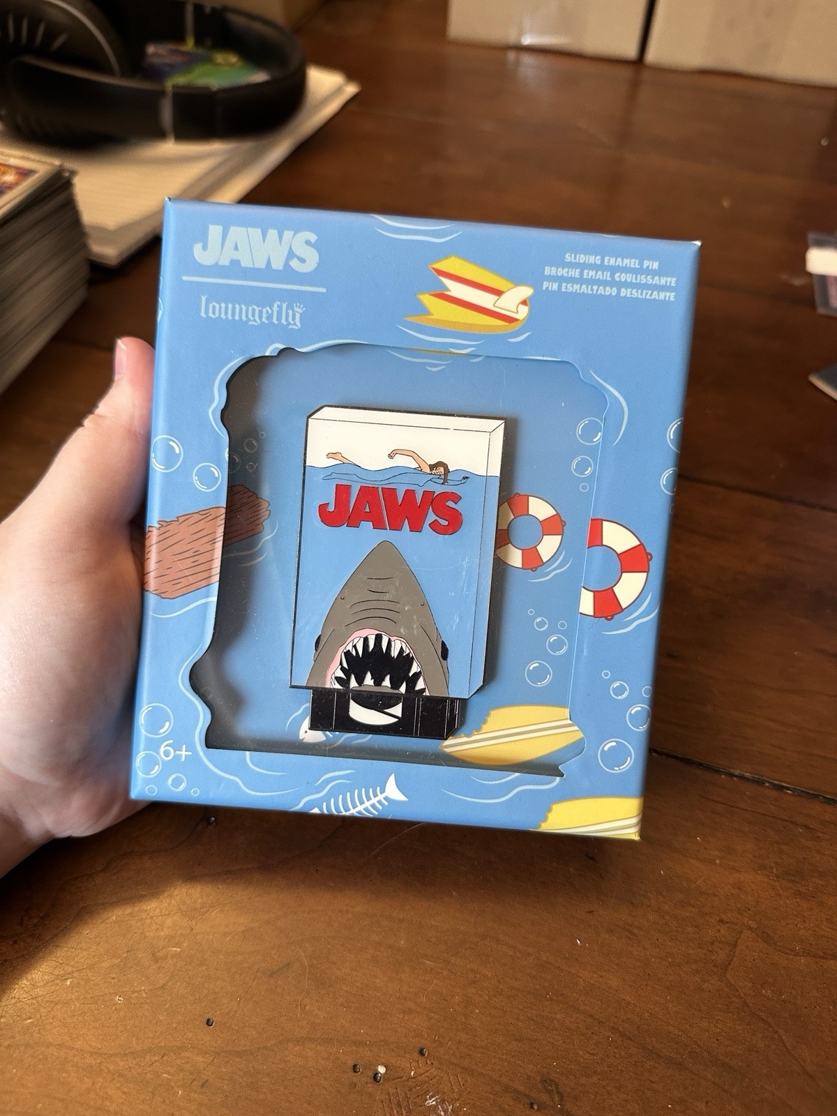 Collectible Pin: Jaws Limited Edition Loungefly Pin – New