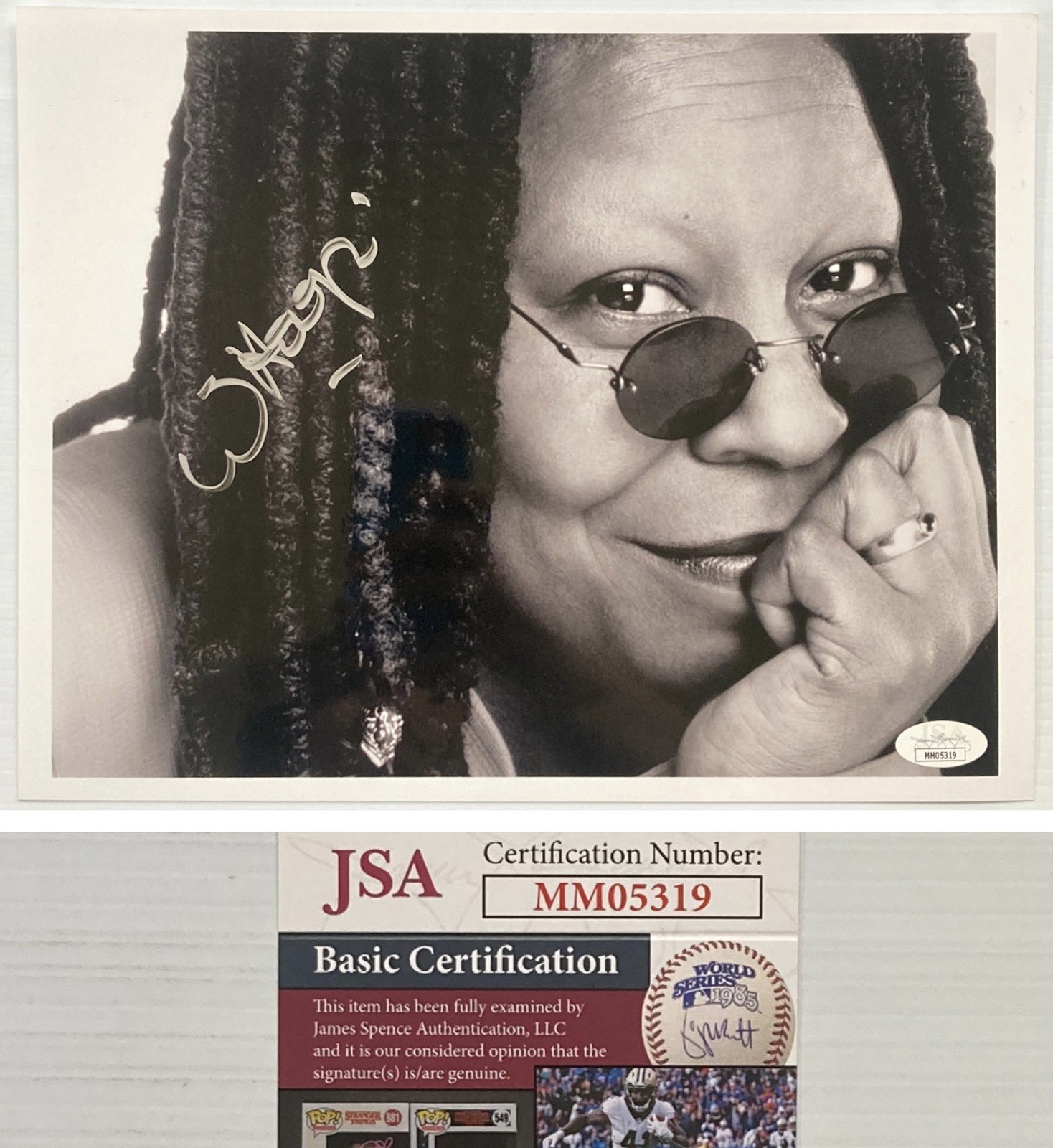 EGOT Winner Whoopi Goldberg Signed Autograph 8.5×11 Photo – JSA Cert – FREE S&H!