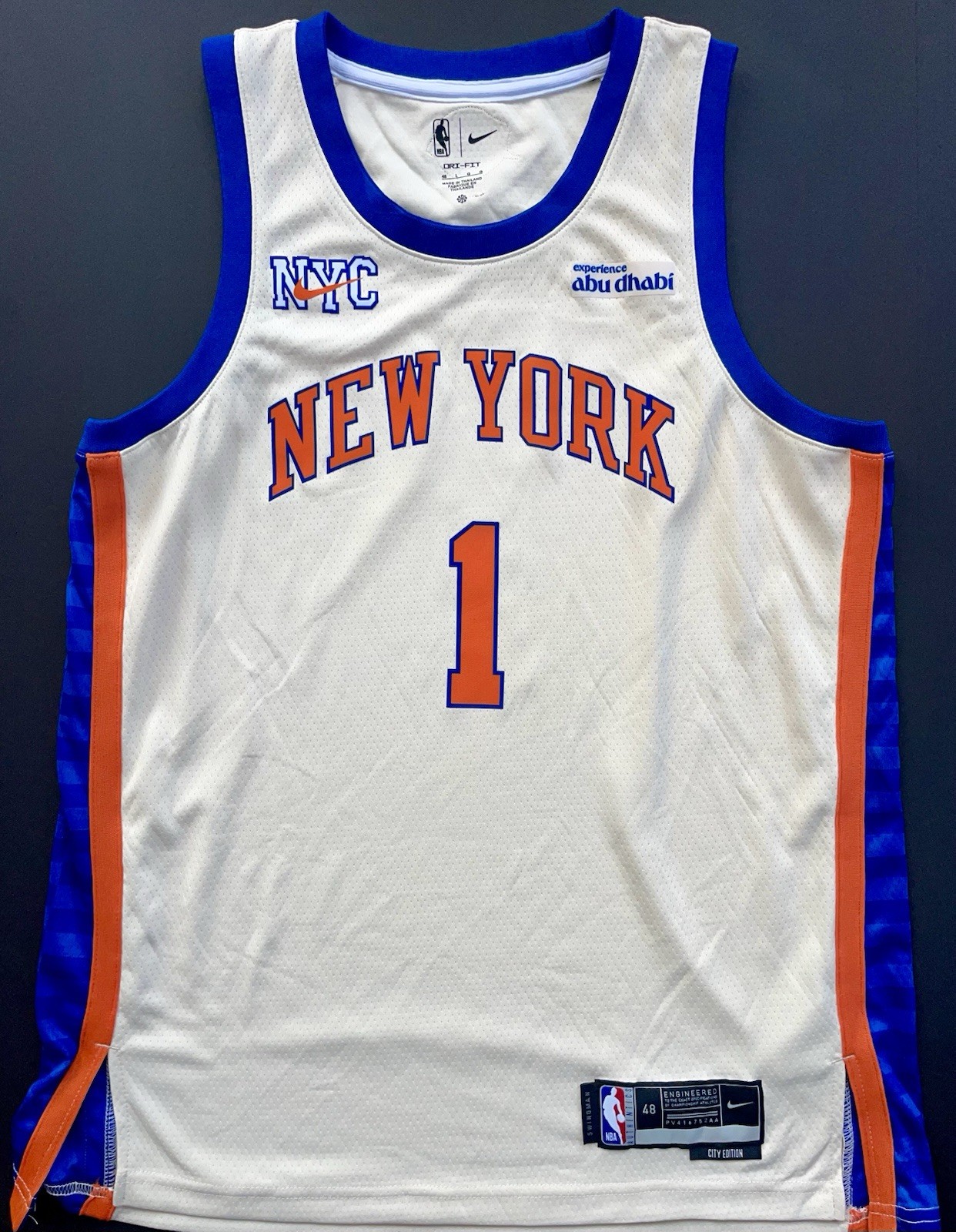 Timothee Chalamet Signed Autographed New York Knicks Jersey Finals Psa/Dna Coa