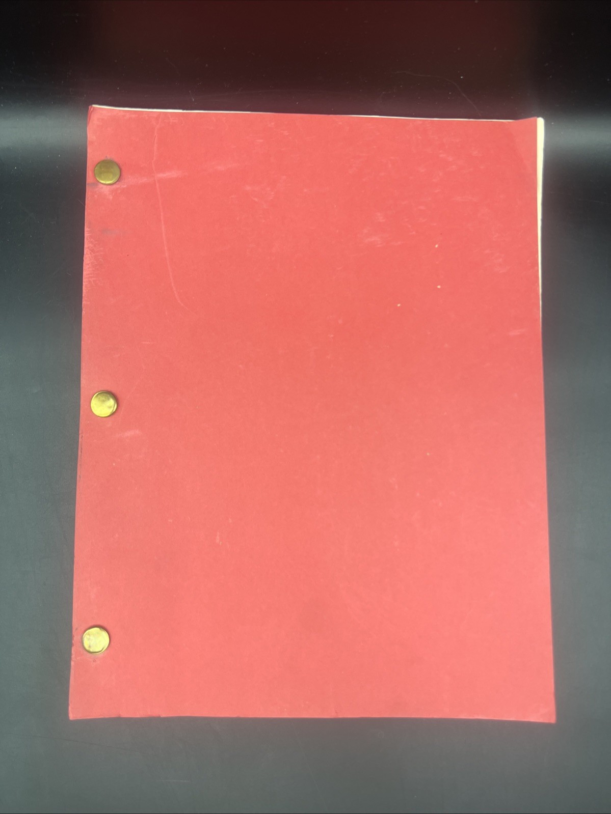 Rain Man Final Shooting Script 1988 UA Pictures #006692 Hoffman Cruise