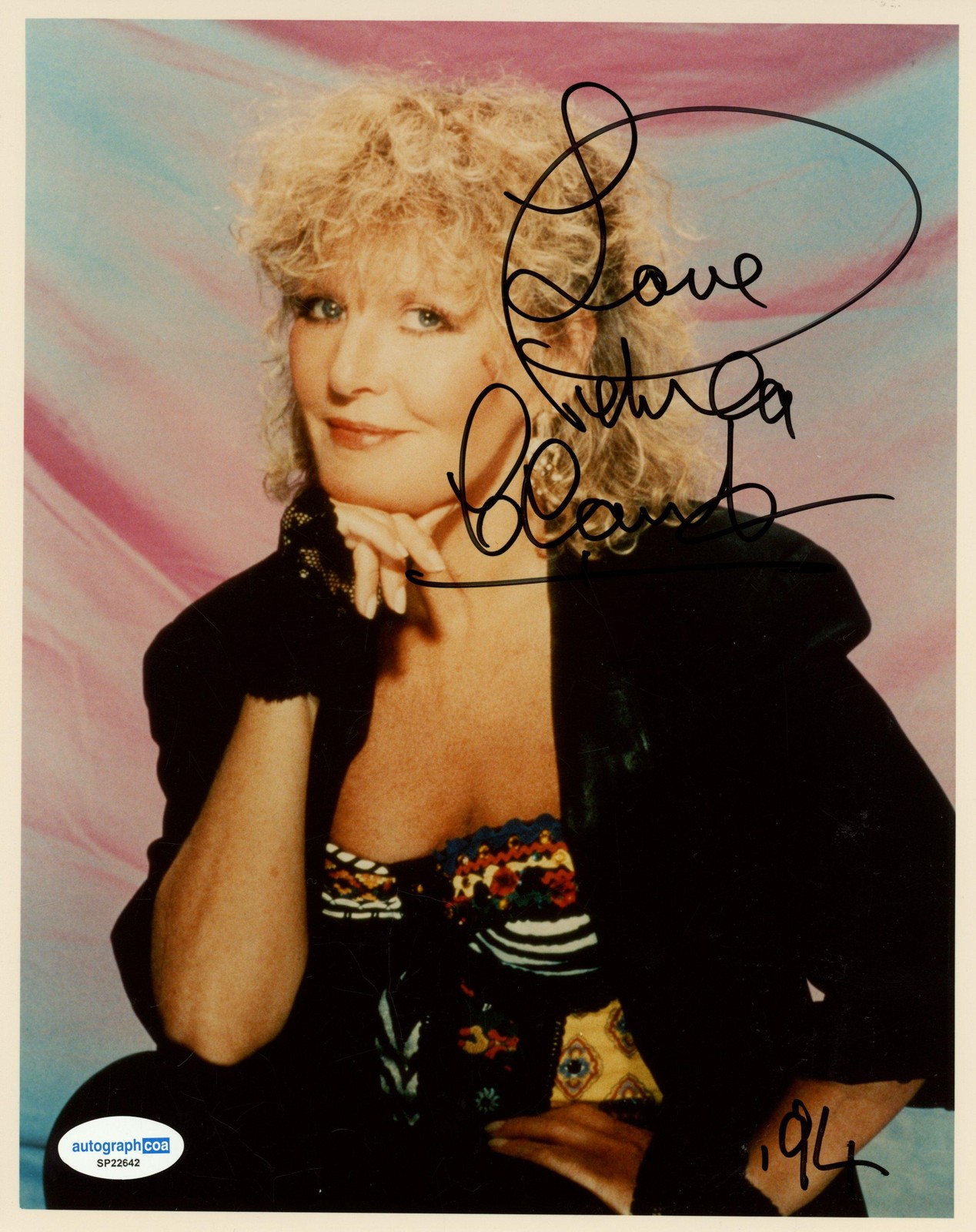 Petula Clark “Downtown” Singer AUTOGRAPH Signed Autographed 8×10 Photo ACOA