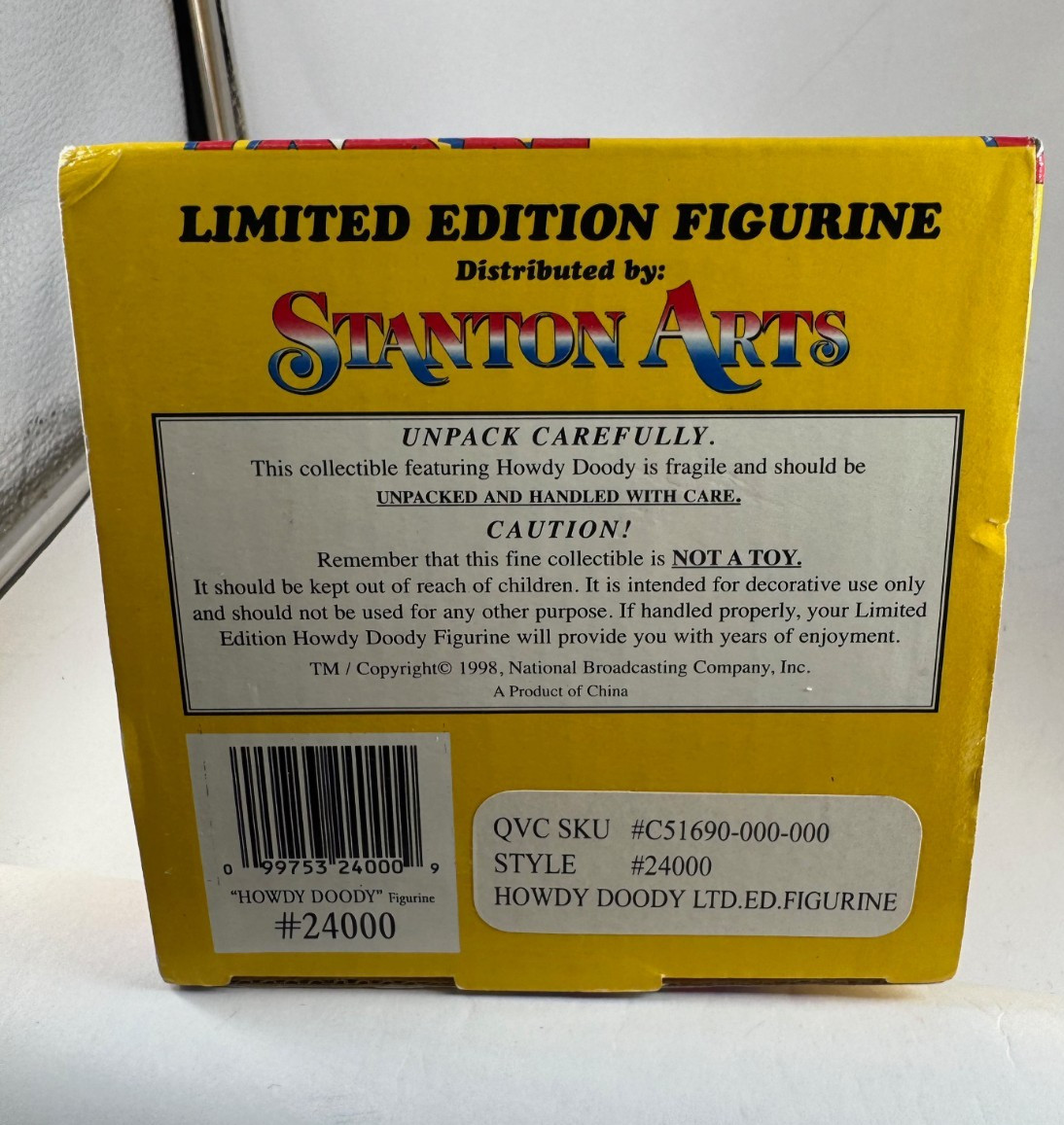 It’s Howdy Doody Time” 50th Anniversary Figurine 24000 (PL)