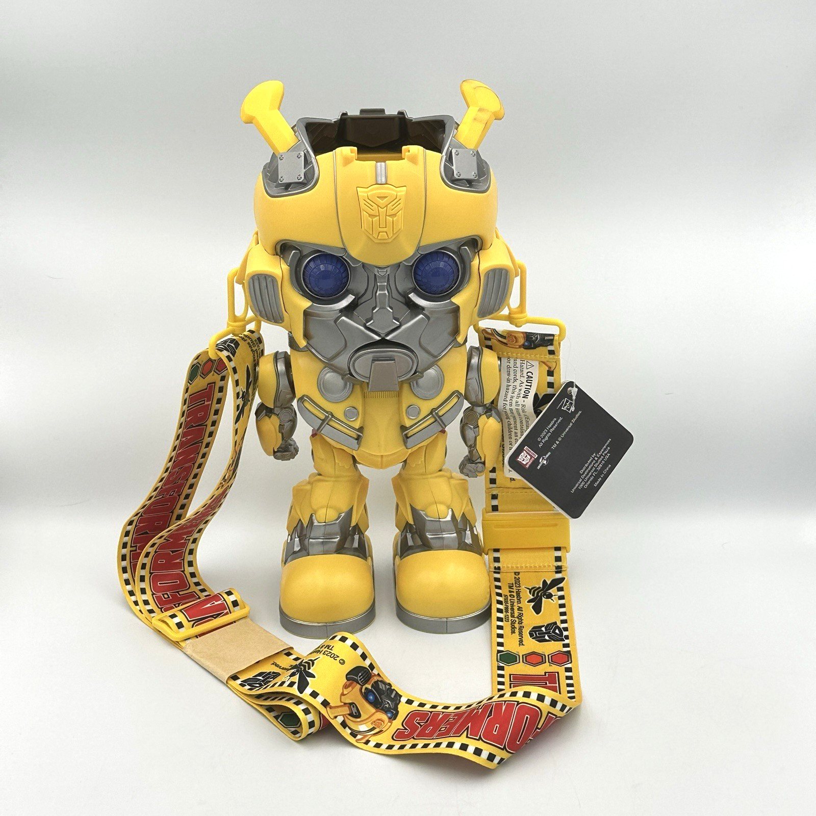 2023 Transformers Bumblebee Light Up Popcorn Bucket Figure Universal Studios