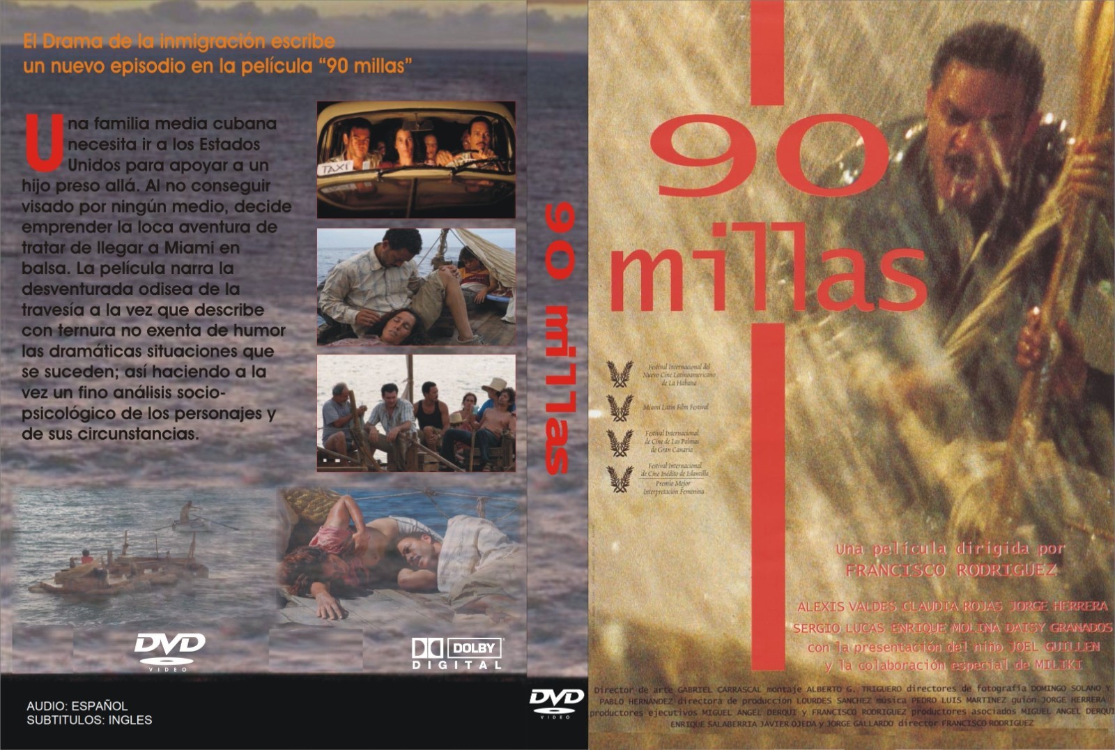 ESPAÑA PELICULAS, 90 MILLAS, 1 DVD/BOX, 110 MIN,SUBT/ENG, 2005