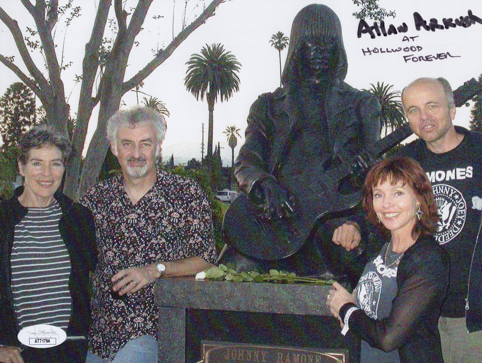 ALLAN ARKUSH Signed ROCK ROLL HIGH SCHOOL 8×10 Photo DIRECTOR Autograph JSA COA