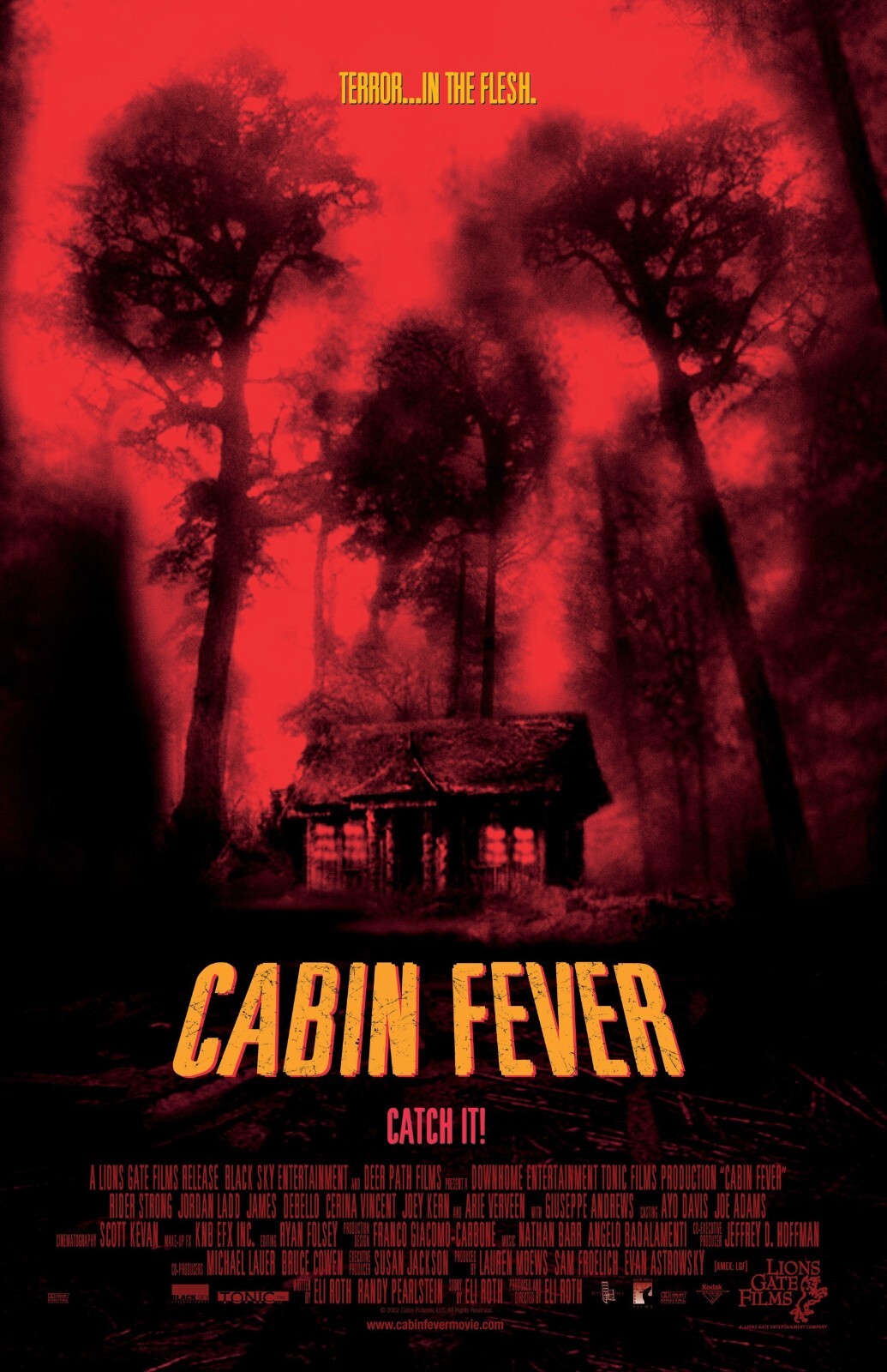 Cabin Fever movie poster – 11 x 17 inches – Eli Roth
