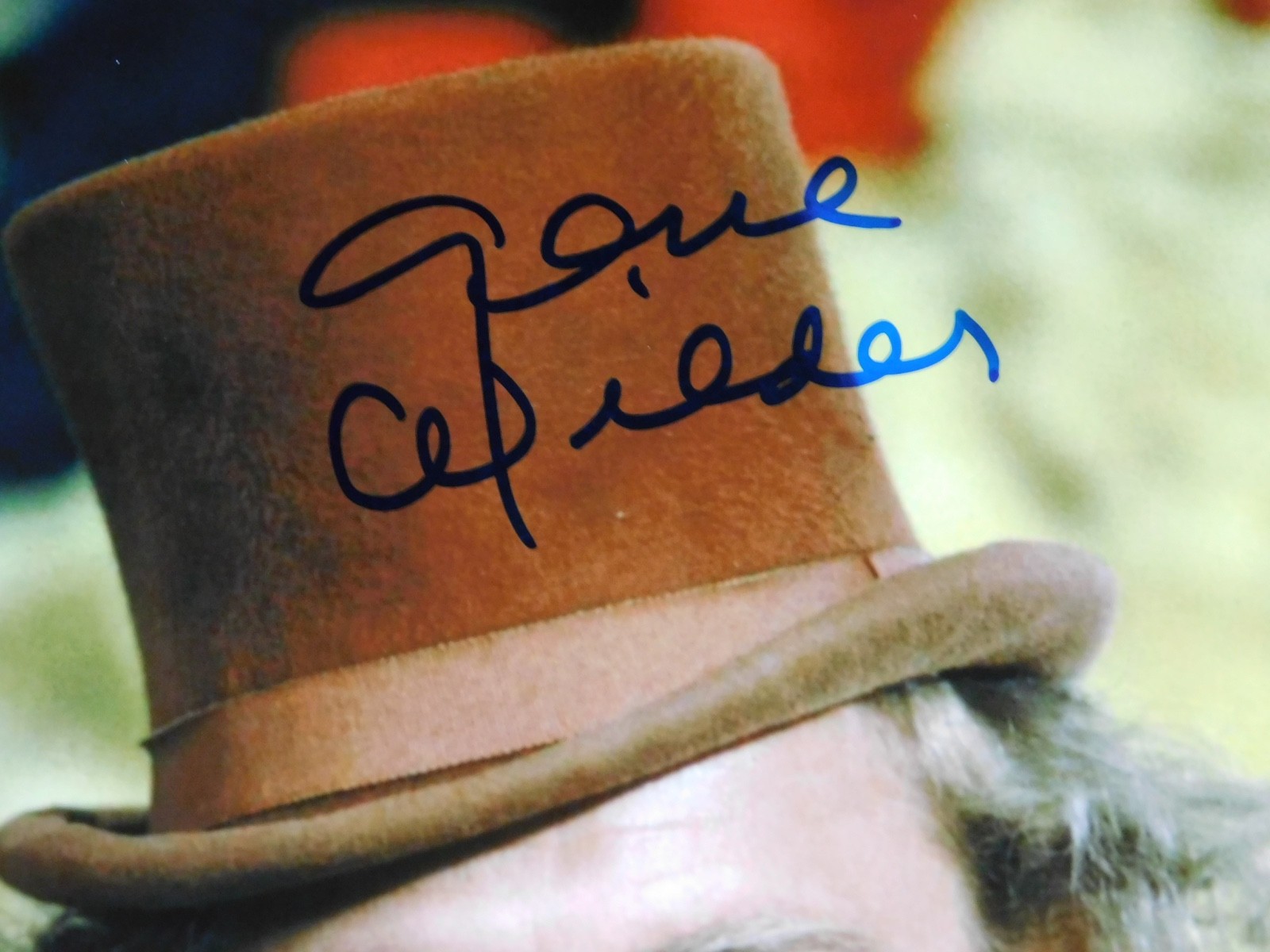 Gene Wilder Signed Autographed 8×10 Photo Willy Wonka JSA COA L