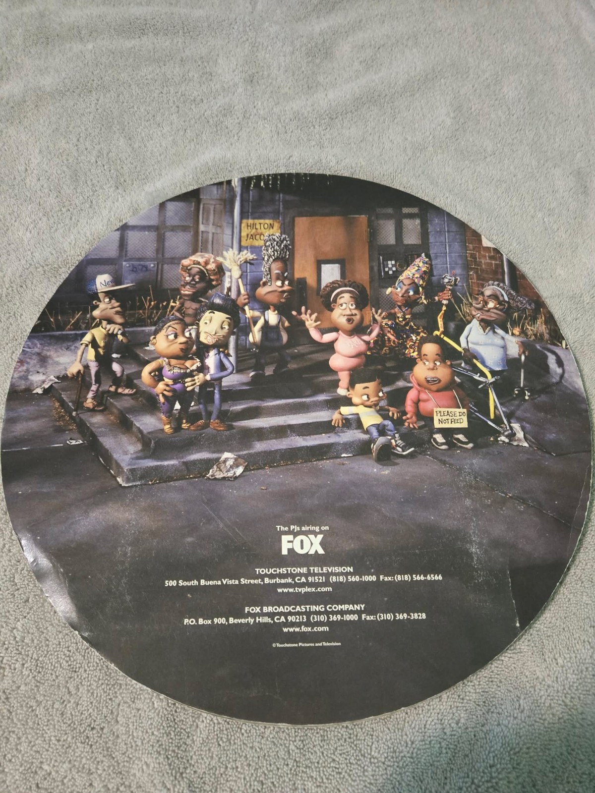 The Pj’s Eddie Murphy Fox Press Release Full Kit 1999 animated series