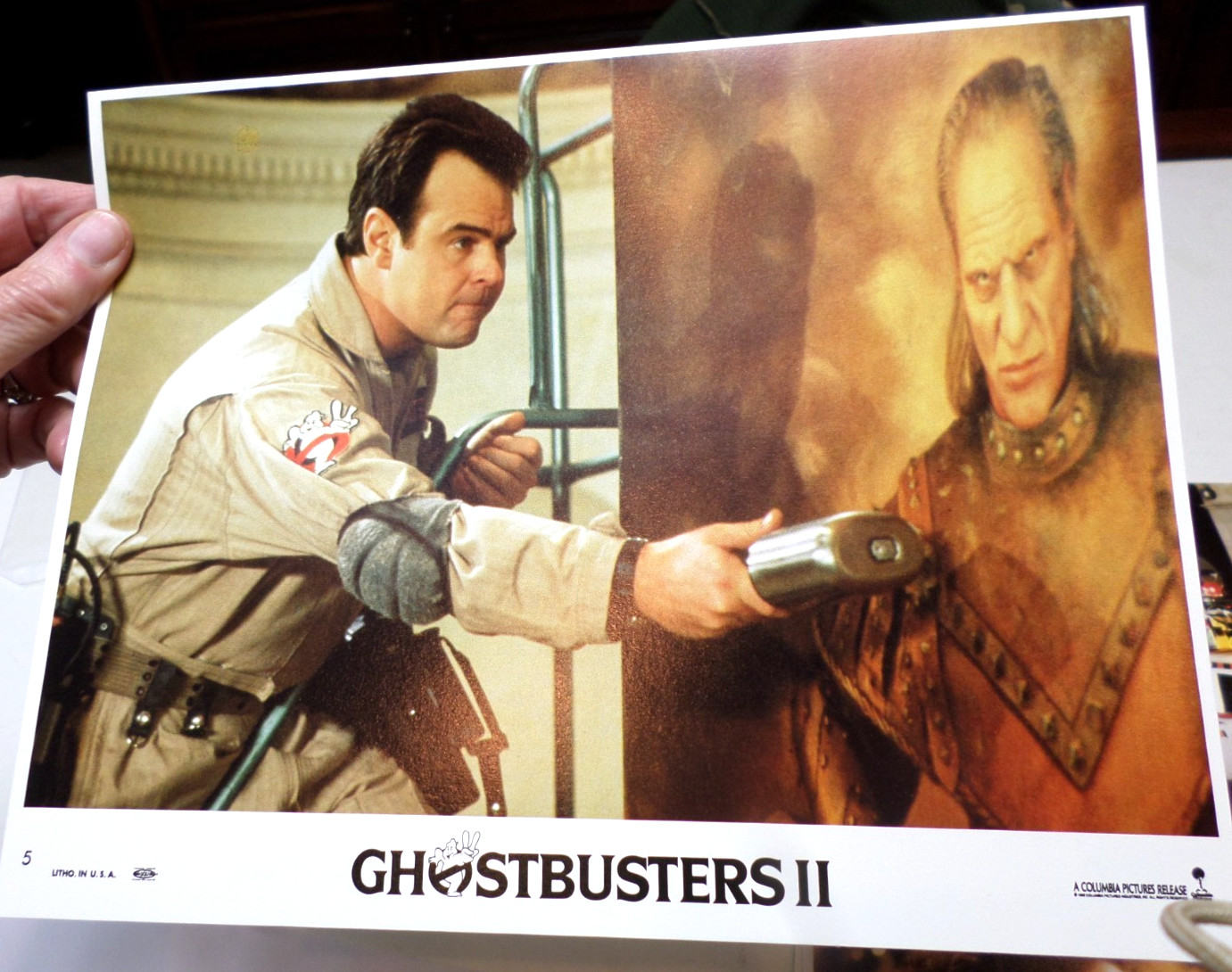 8 Full Set GHOSTBUSTERS II Original 8×10″ Mini Lobby Card Bill Murray Aykroyd