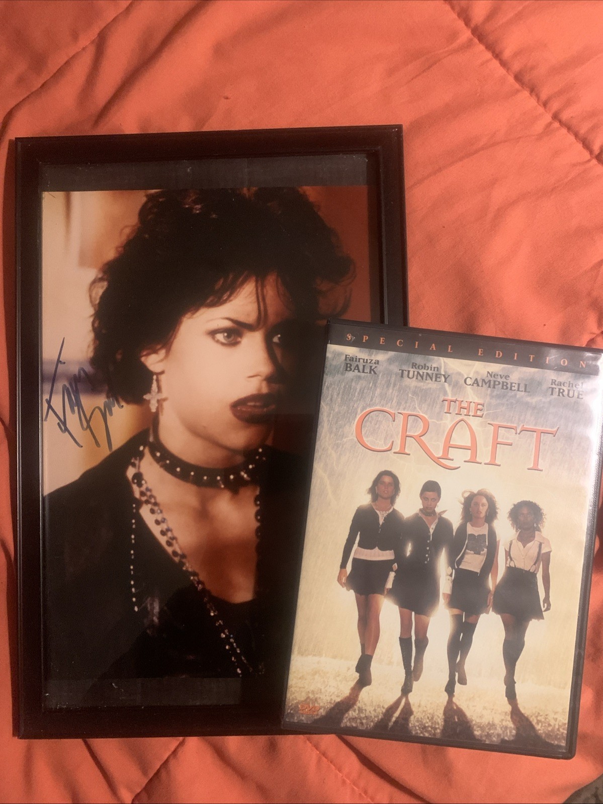 Fairuza Balk “THE CRAFT” Signed 8 X 10 Color Photo with COA.