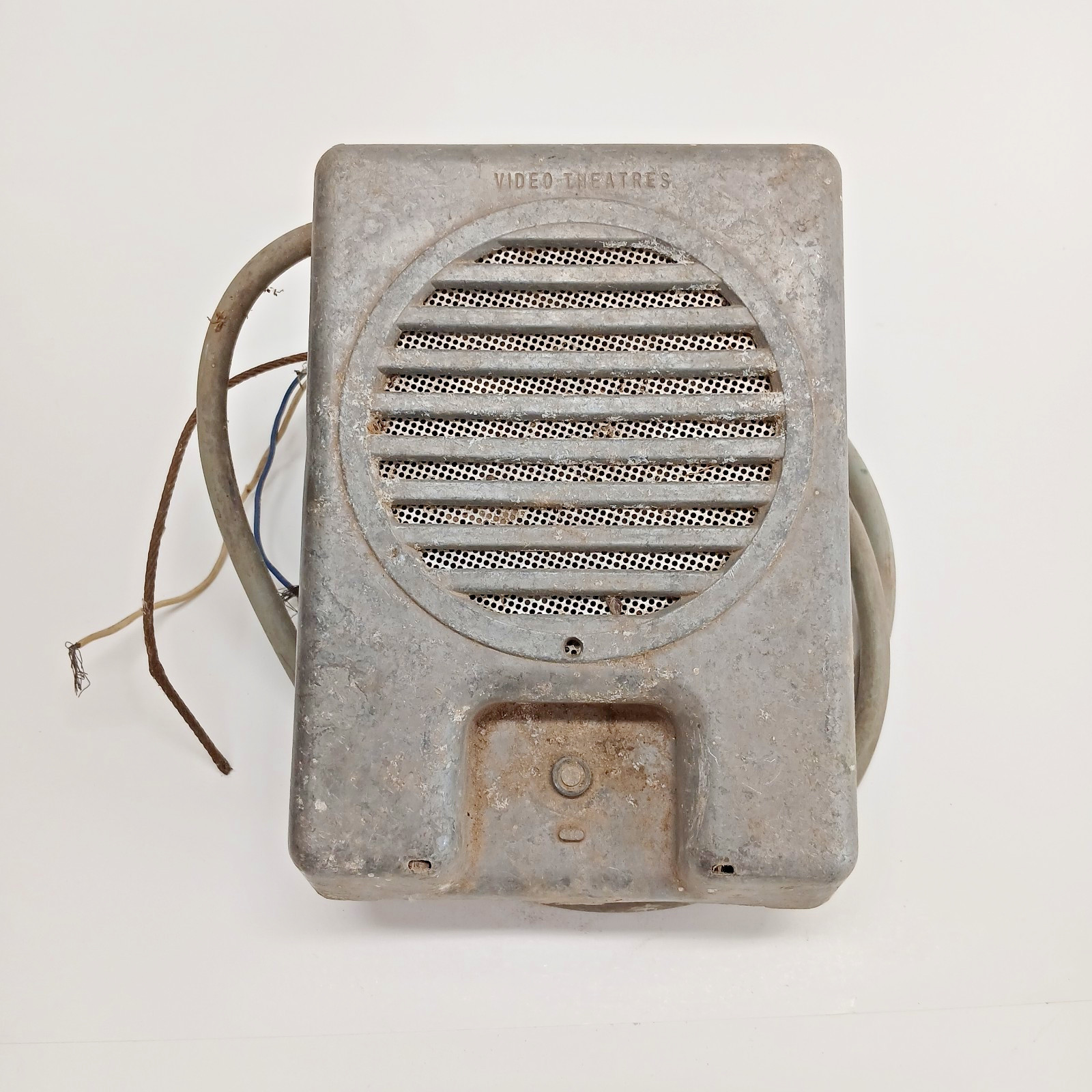 Vintage REED Drive in movie speaker, complete & decent condition Serial #2234