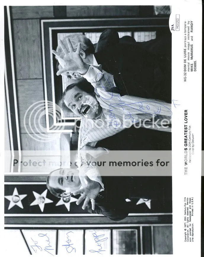 Dom Deluise Jsa Authentic Signed 8×10 Photo Autograph
