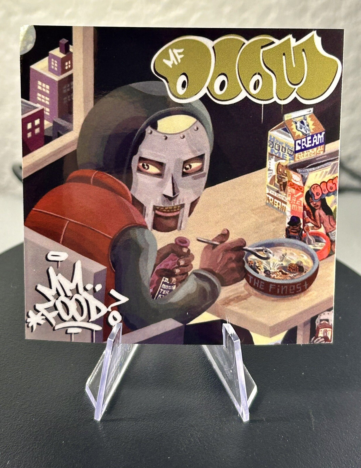 MF DOOM mm…food Vinyl Sticker 3” X 3”