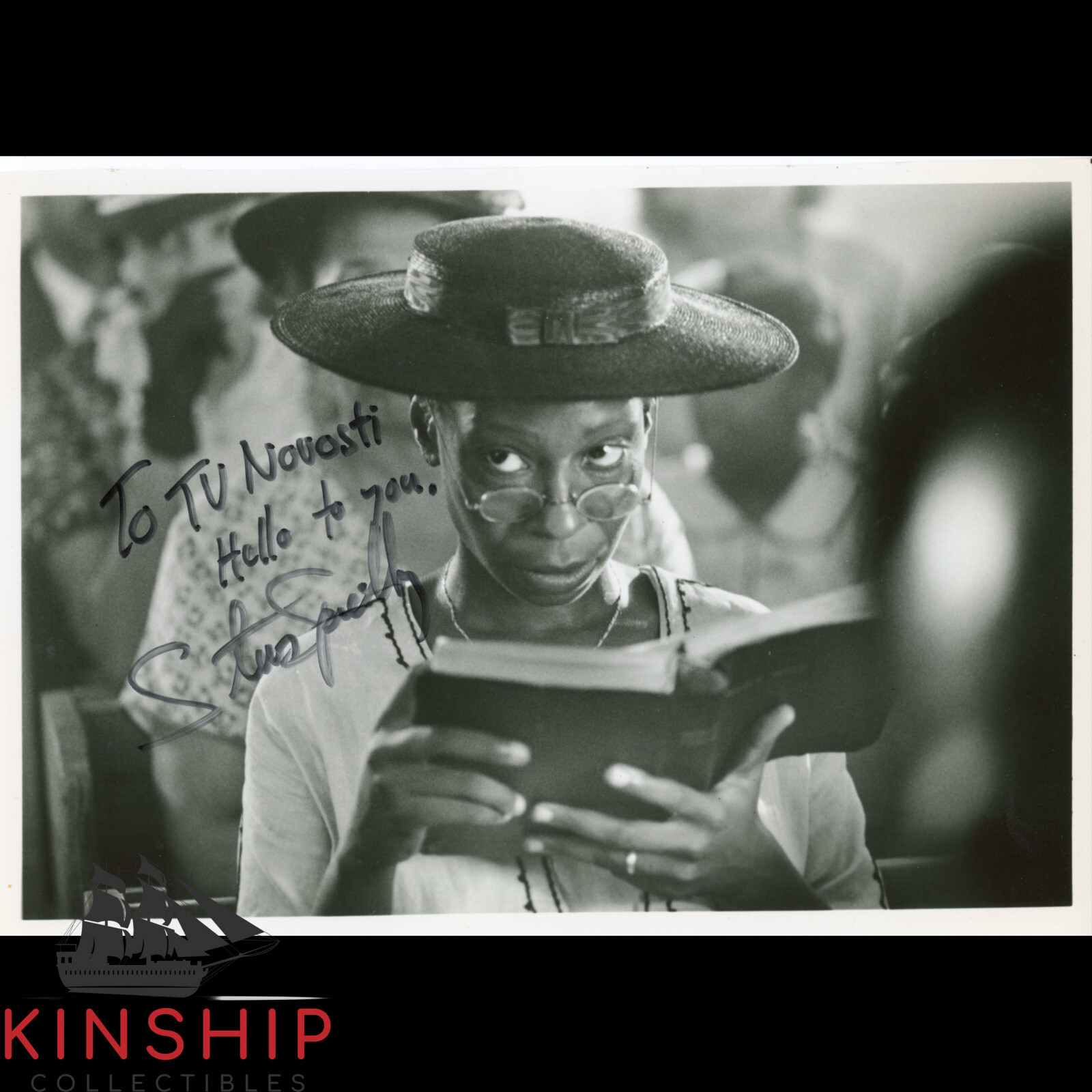 Steven Spielberg signed 8×10 Photo JSA LOA Inscribed Auto The Color Purple B2000