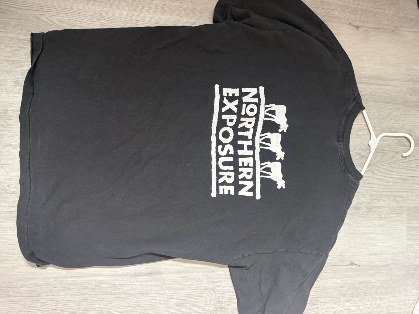 Hanes Beefy-T Northern Exposure Extra From Hell Men’s Black T-Shirt XL (46-48)