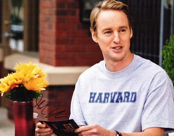 Owen Wilson Signed Hall Pass 11×14 inch Photo – Cars Zoolander Marley & Me Loki