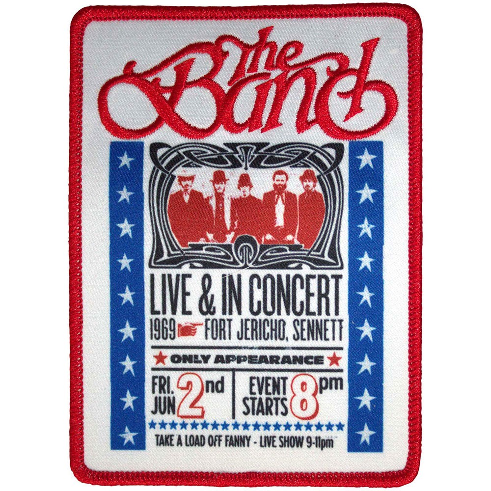 Men’s Band Live & In Concert Woven Patch