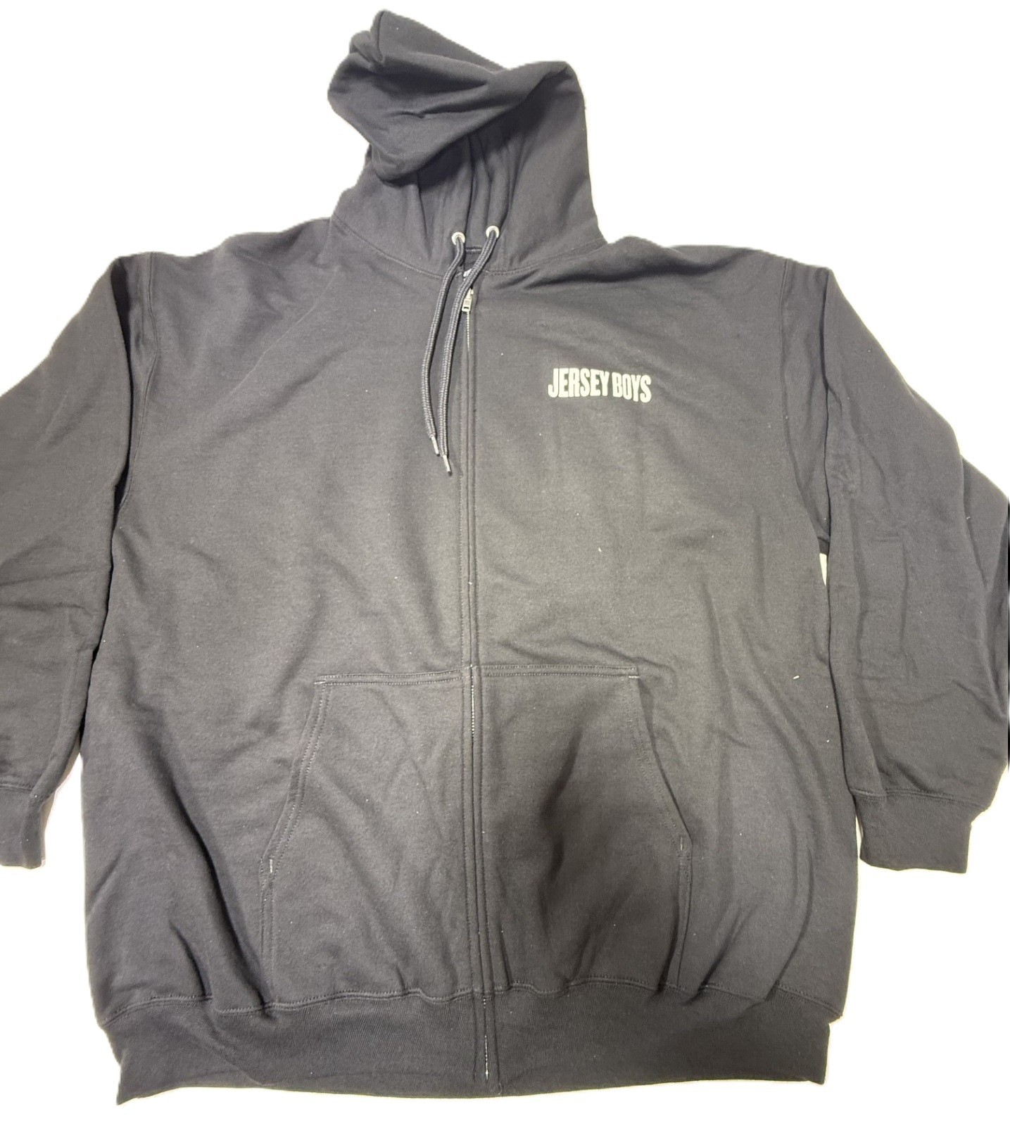 The JERSEY BOYS The Musical BROADWAY SHOW + NYC NY HOODIE + NEW!