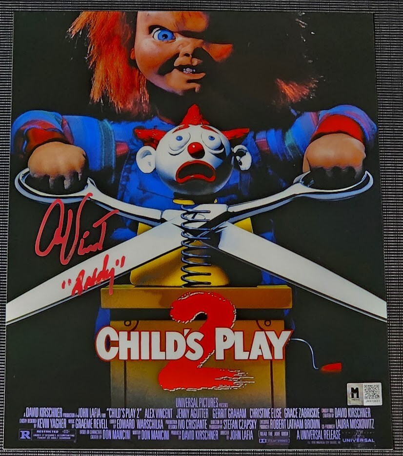 Alex Vincent Autographed Signed 8×10 Photo Print CHUCKY Child’s Play 2 “ANDY”