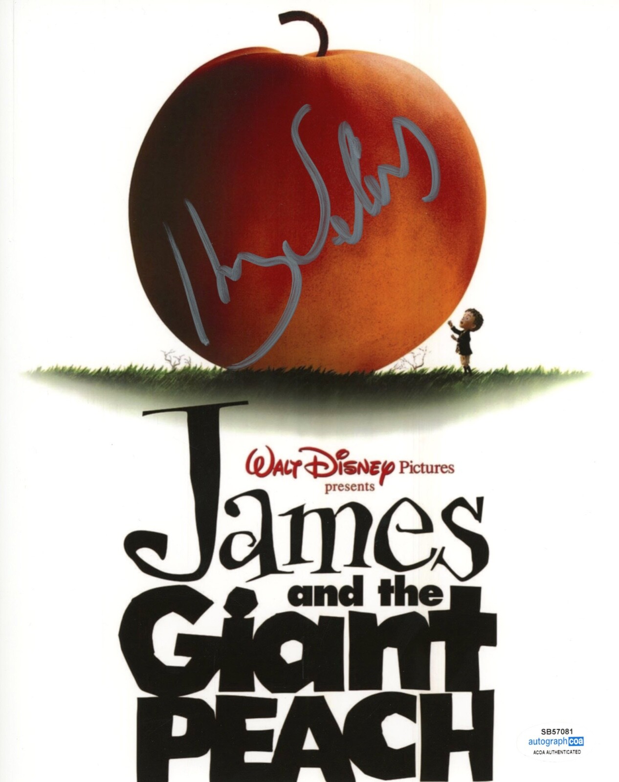 Henry Selick signed “JAMES AND THE GIANT PEACH” 8×10 Photo EXACT PROOF d ACOA