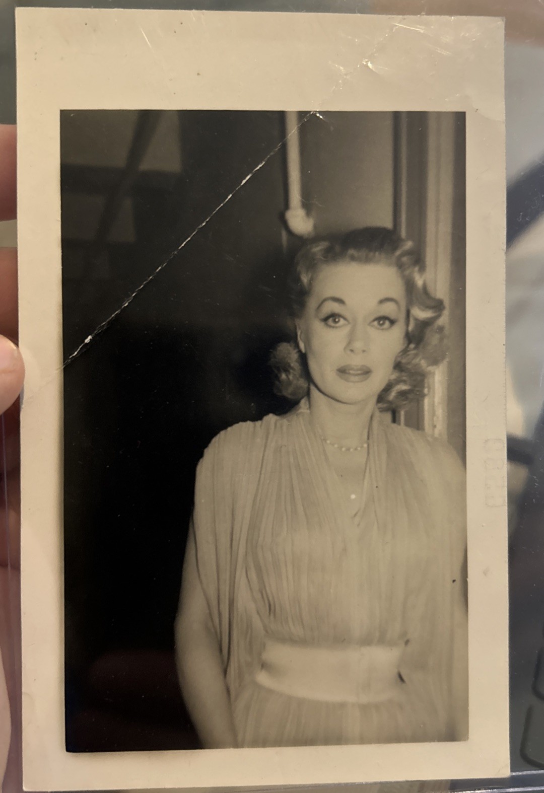 Vintage Original Candid 3.5 x 5.5 Photo June Havoc American Actress