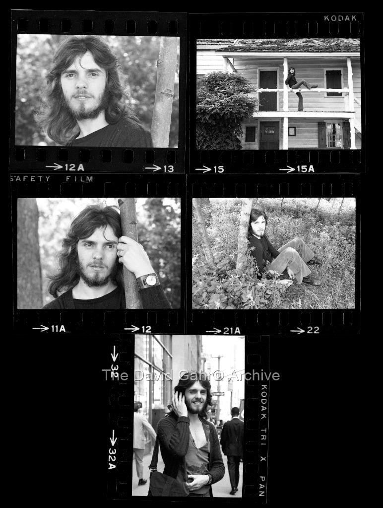 ’71 Iain Mathews English Folk Rock Old Original Gahr 35mm 5 Negative Lot C372