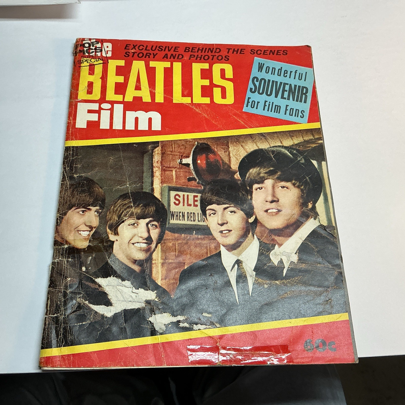 Original 1964, Beatles, “A HARD DAYS NIGHT” UK Magazine (Scarce / Vintage)
