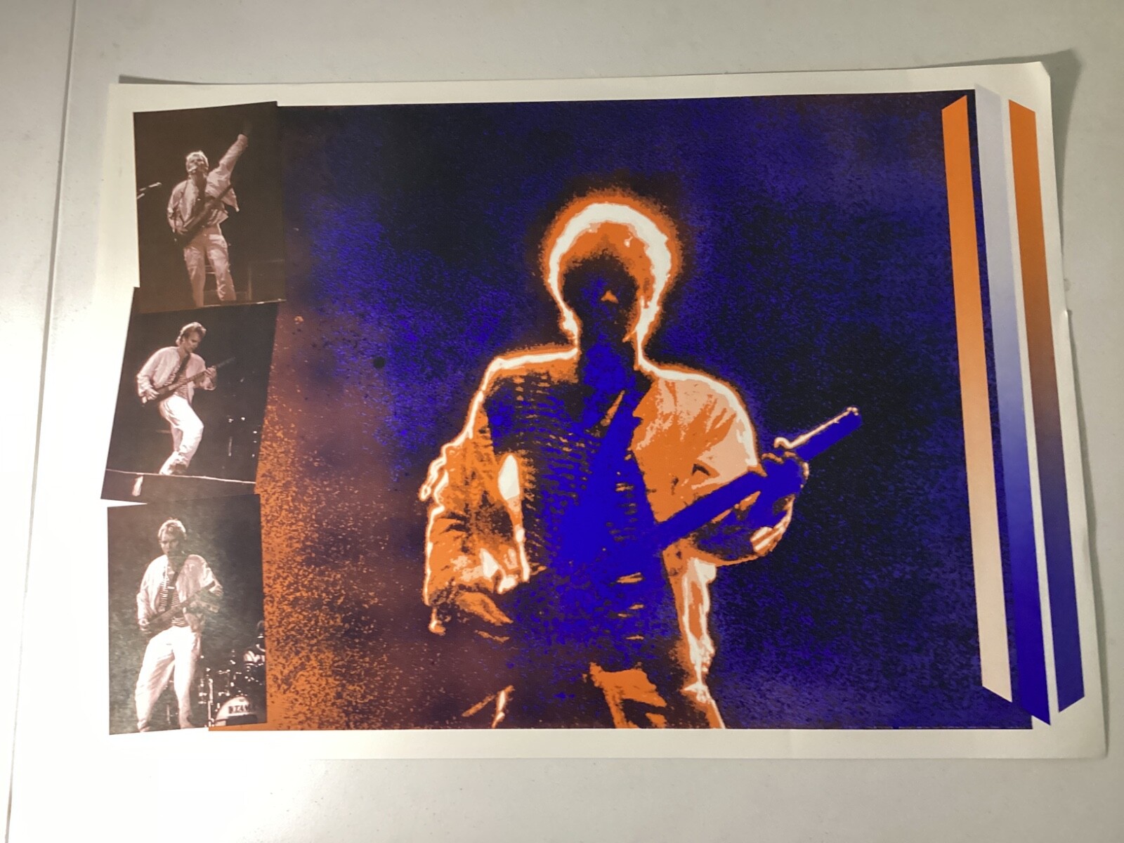STING OF THE POLICE, POSTER , 29×20, THIS IS A GREAT FIND RARE