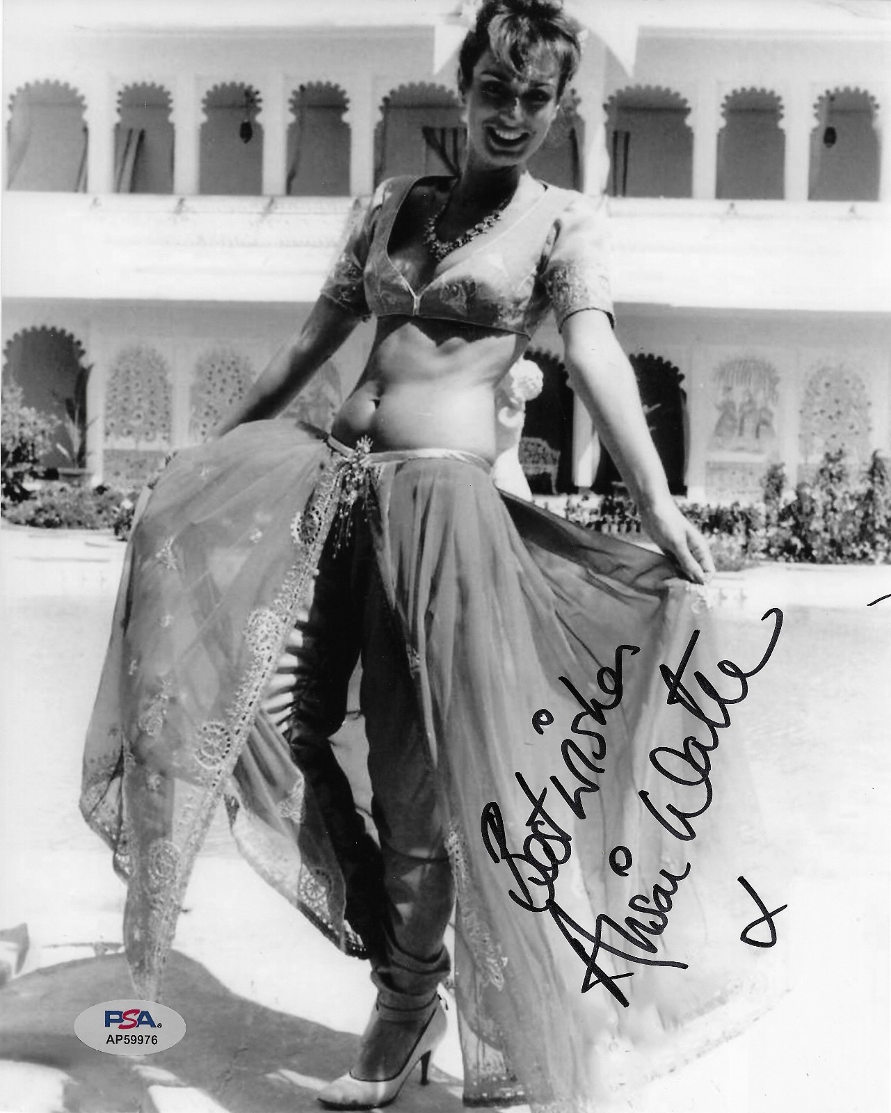 Alison Worth PSA/DNA Signed 8×10 Photo Autographed James Bond Octopussy 76