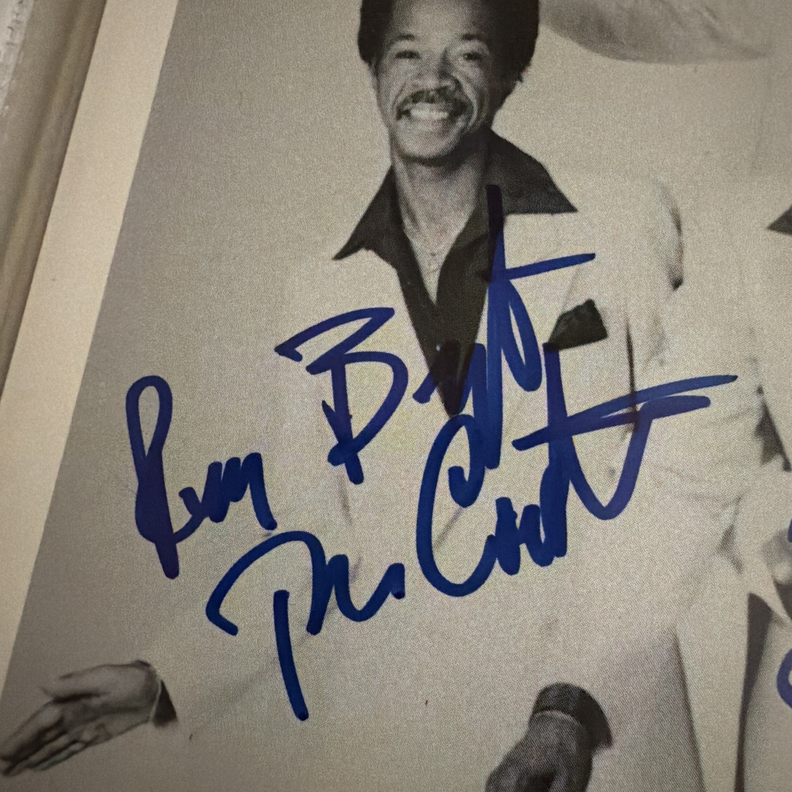 Carl Gardner & The Coasters Signed Photo Multi-Autograph 1992