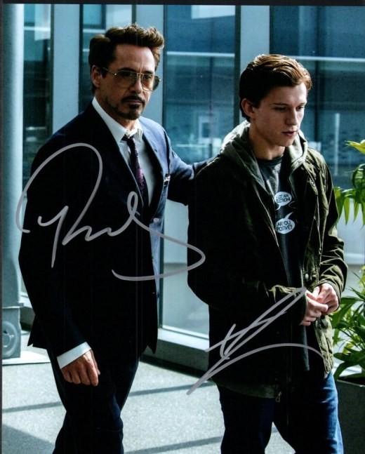 Spiderman Autographed Original 8×10 Photo LOA TTM