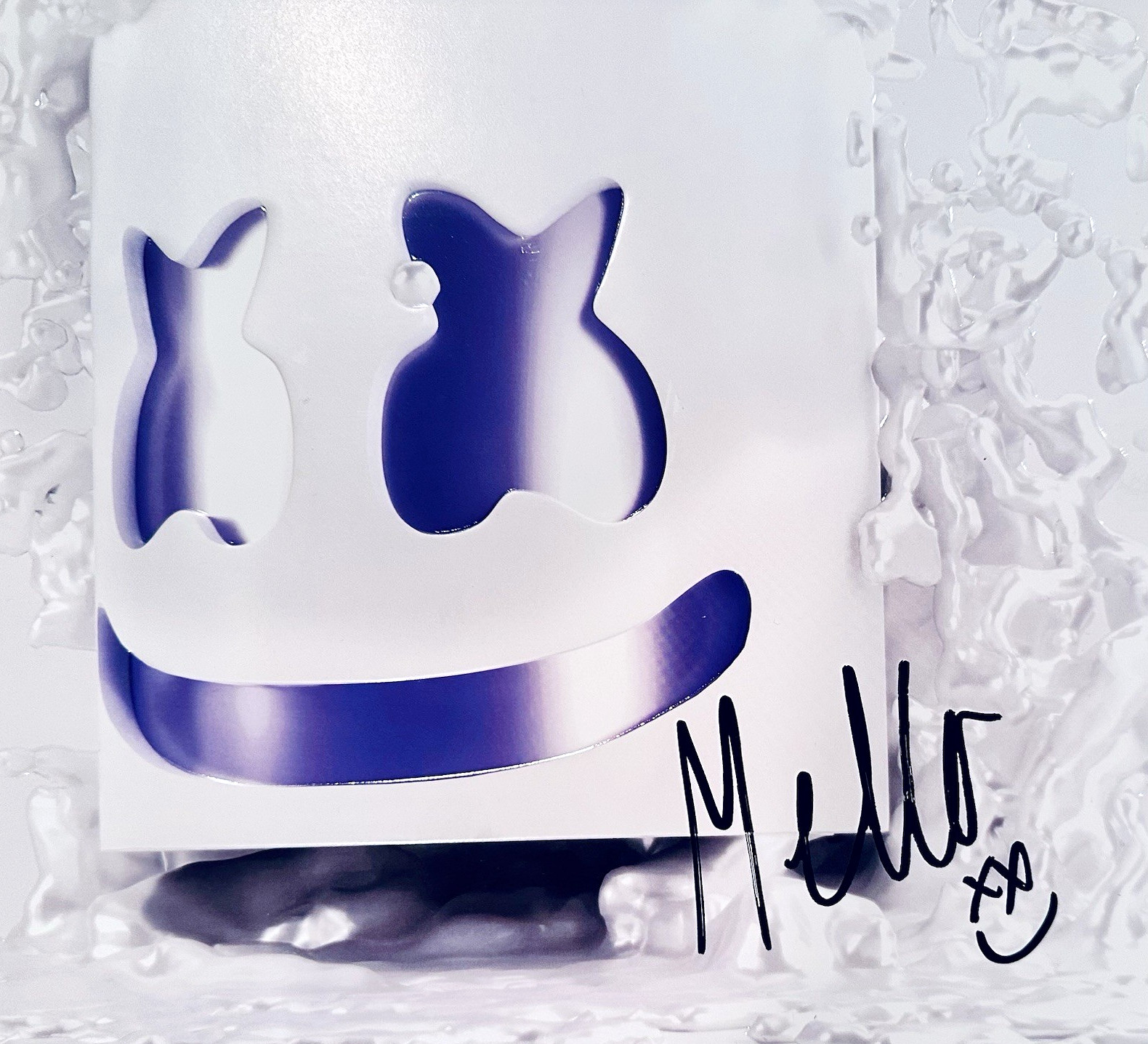 MARSHMELLO SIGNED Shockwave LIMITED EDITION PURPLE Vinyl Album BAS Autograph