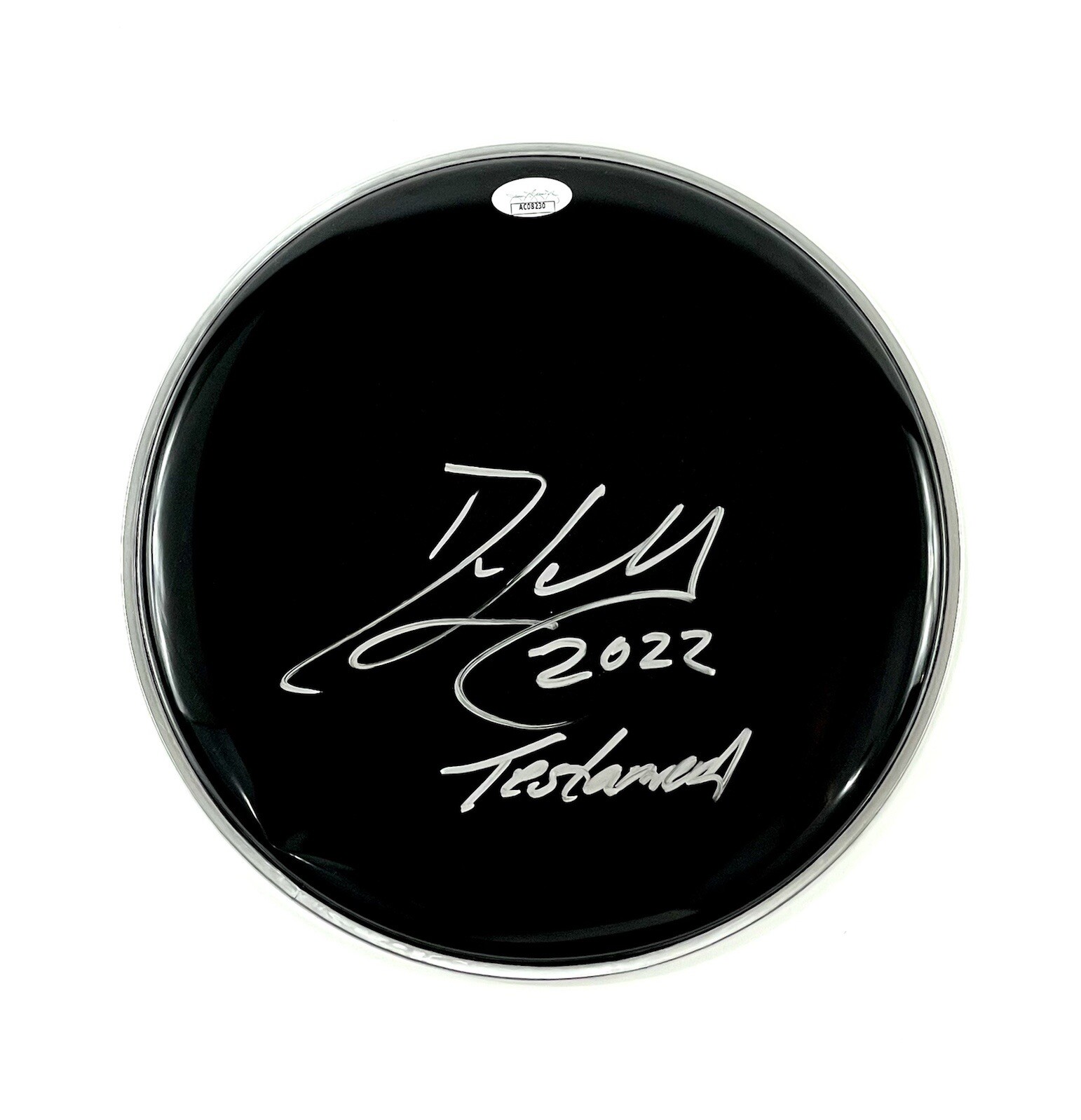 Dave Lombardo Signed Drumhead Testament Slayer Fantomas Philm Heavy Metal JSA 🔥