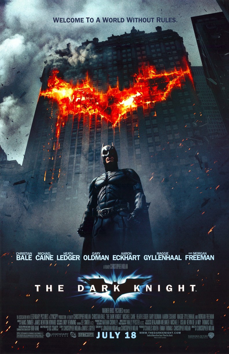 The Dark Knight 27 x 40 Movie Poster – Style E