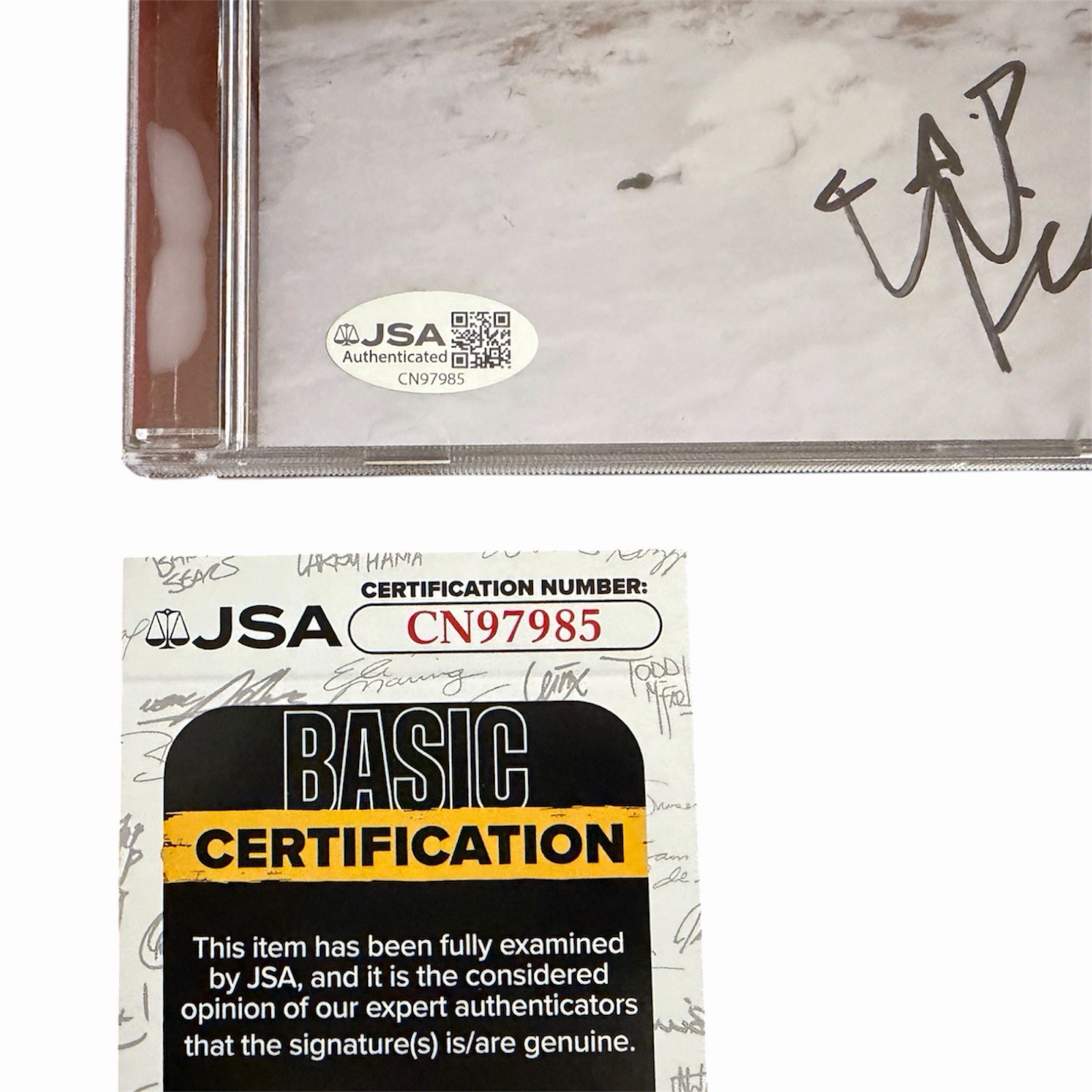 Wisp Signed Autographed CD Pandora JSA COA Natalie R. Lu Singer