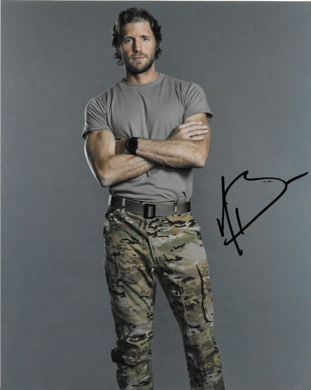 Autographed Matt Barr signed 8×10 photo Sleepy Hallow Blood & Treasure Valor 2