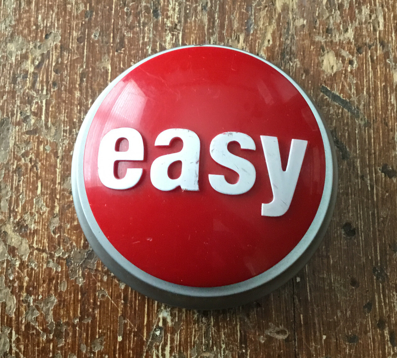 Staples “That Was Easy” Red Button Push For Fun Voice