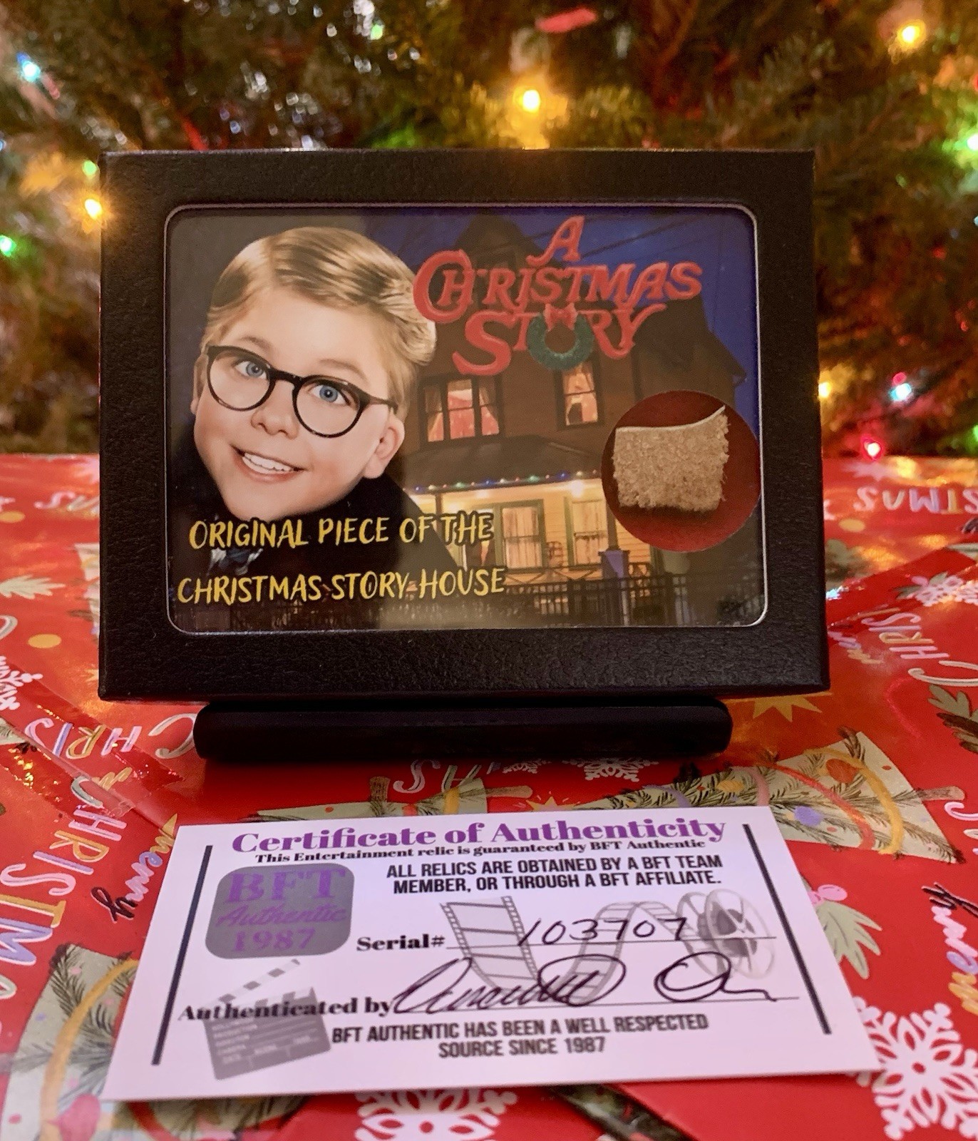 A Christmas Story Authentic Movie Prop Piece Of Ralphie’s House