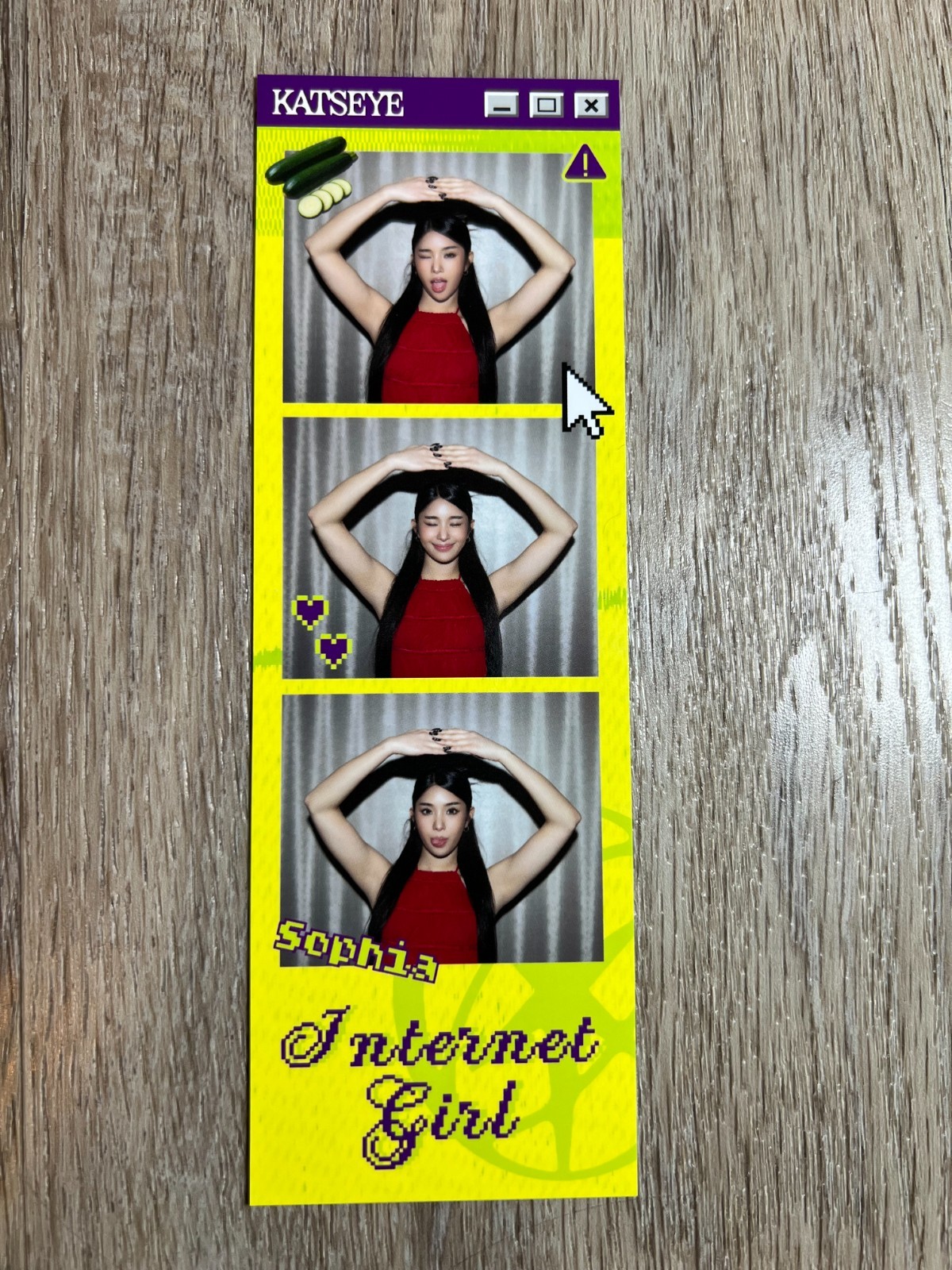 [Pick] Official KATSEYE Internet Girl Photo Strip – Free Shipping